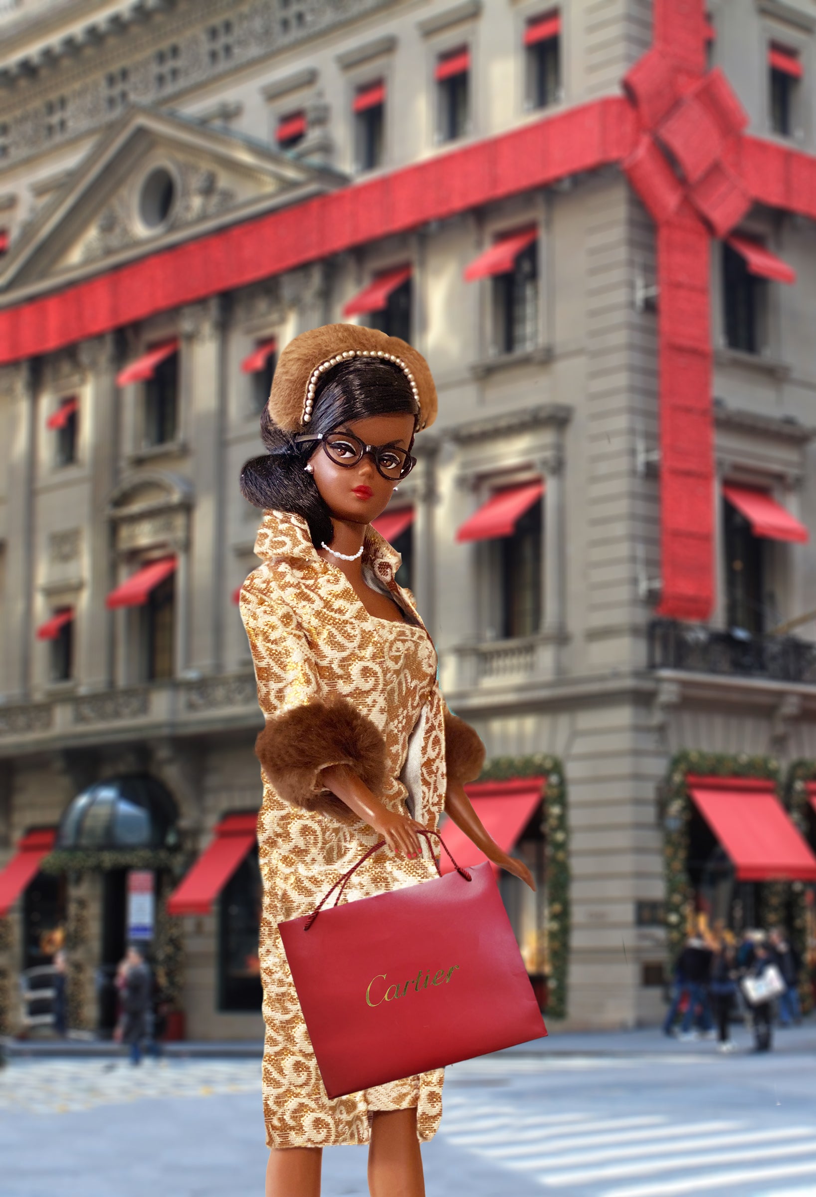 Holiday Shopping (Black) – Barbie and Ken Photos