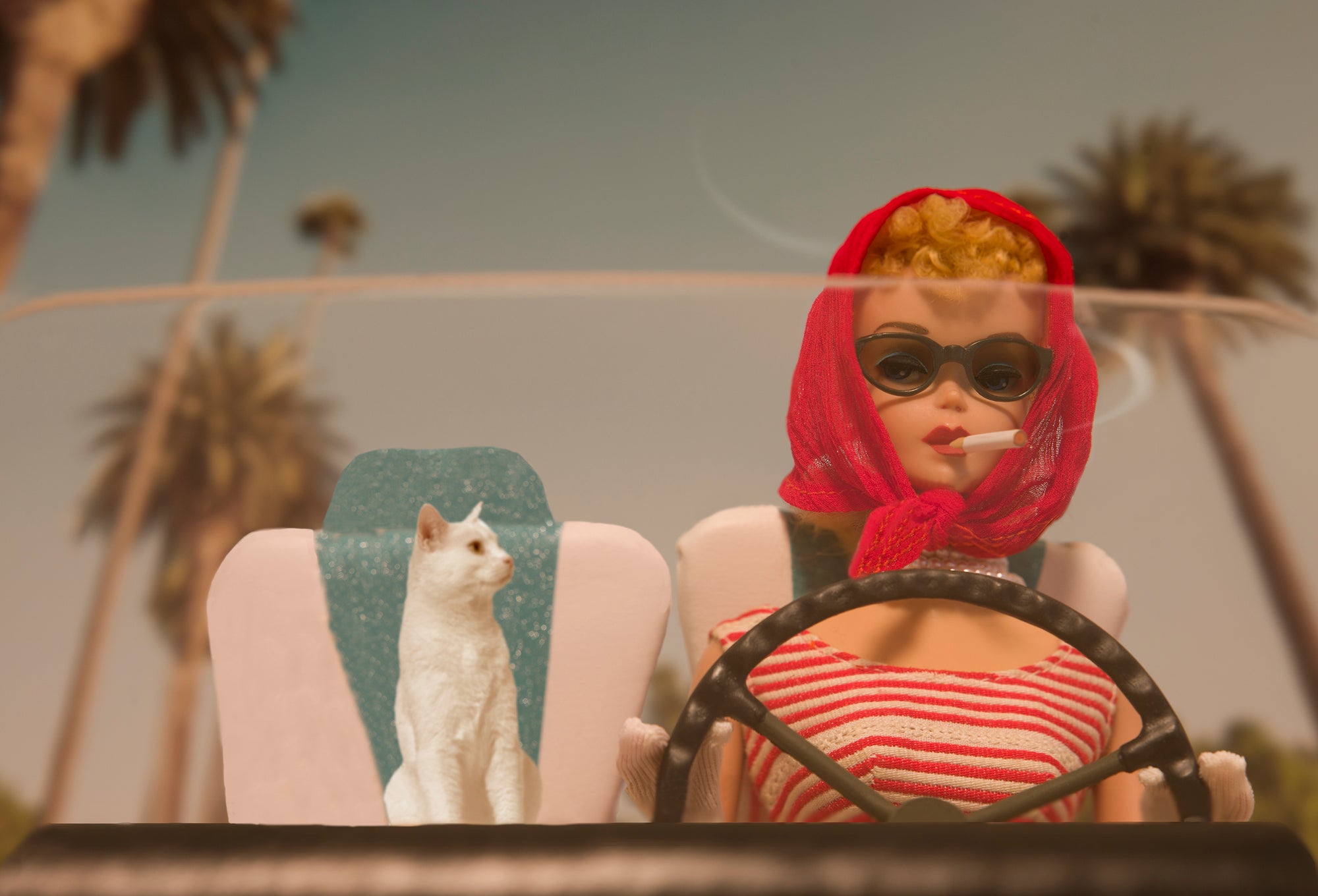 Cruising Beverly Hills Cat-Woman (Blond)