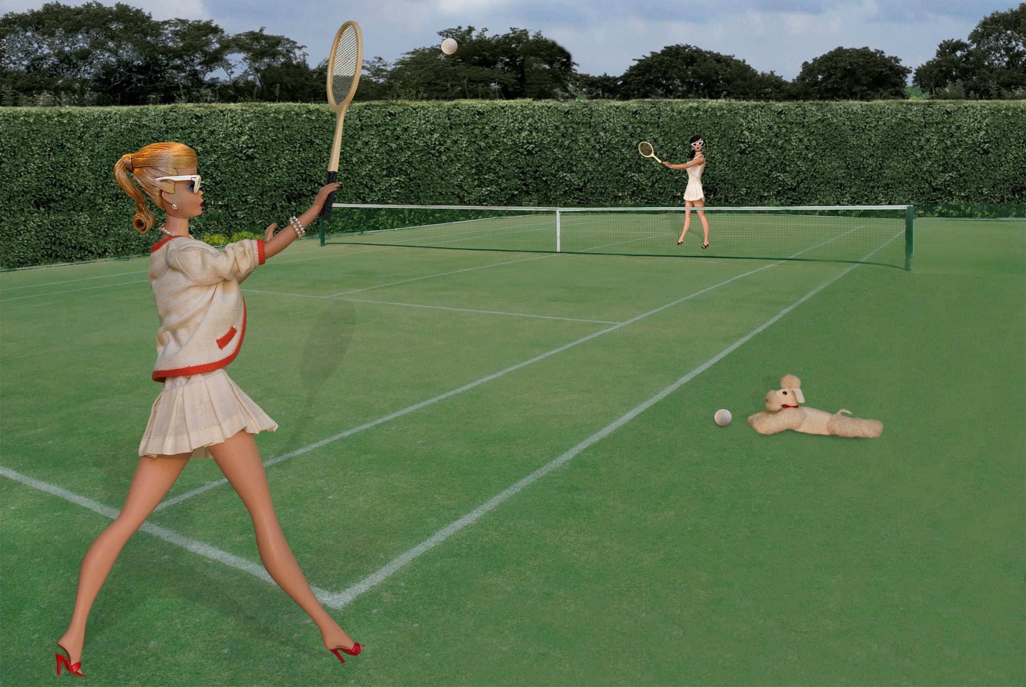 Girl's High-Heel Tennis