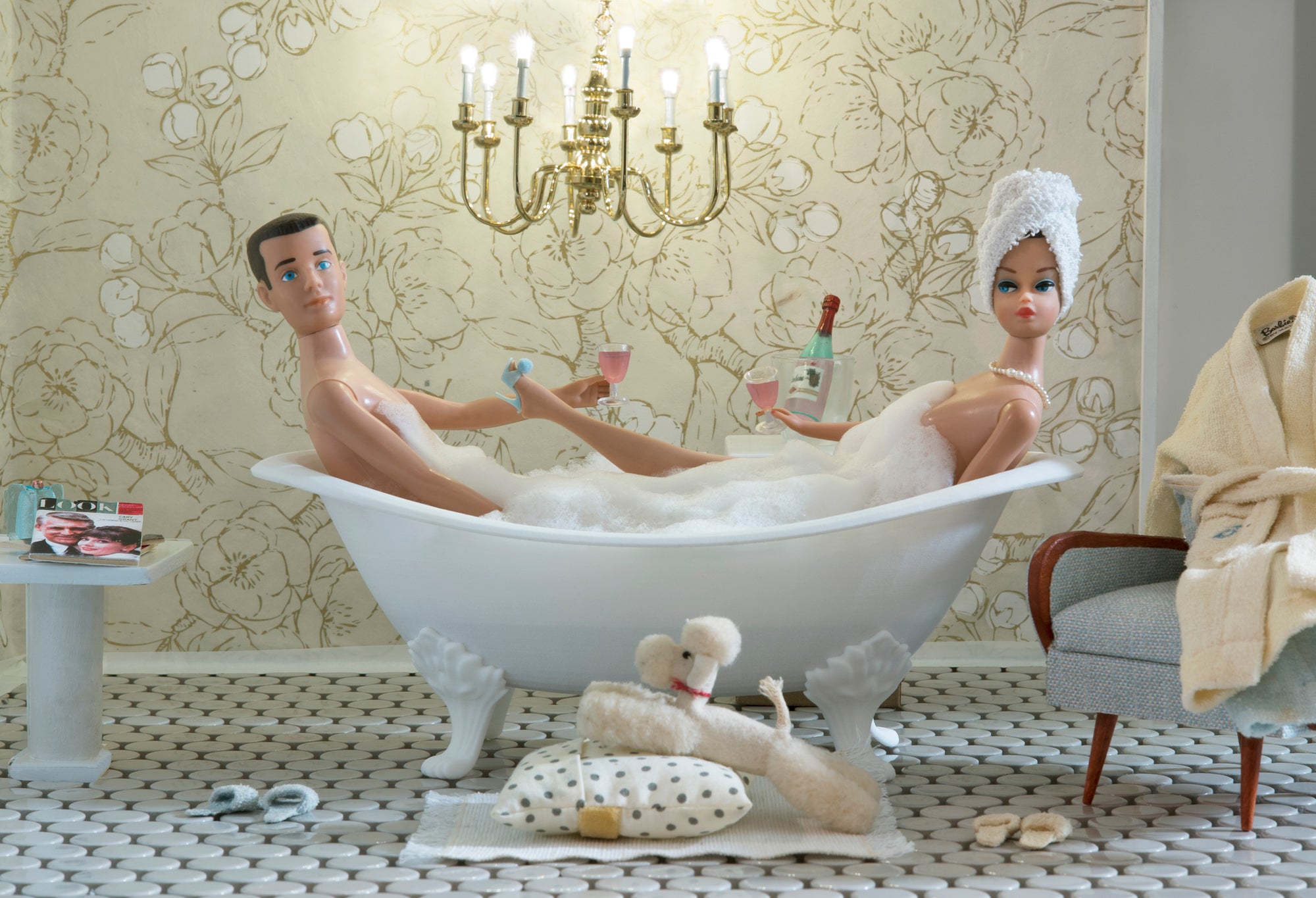 Barbie and Ken Bath-Time