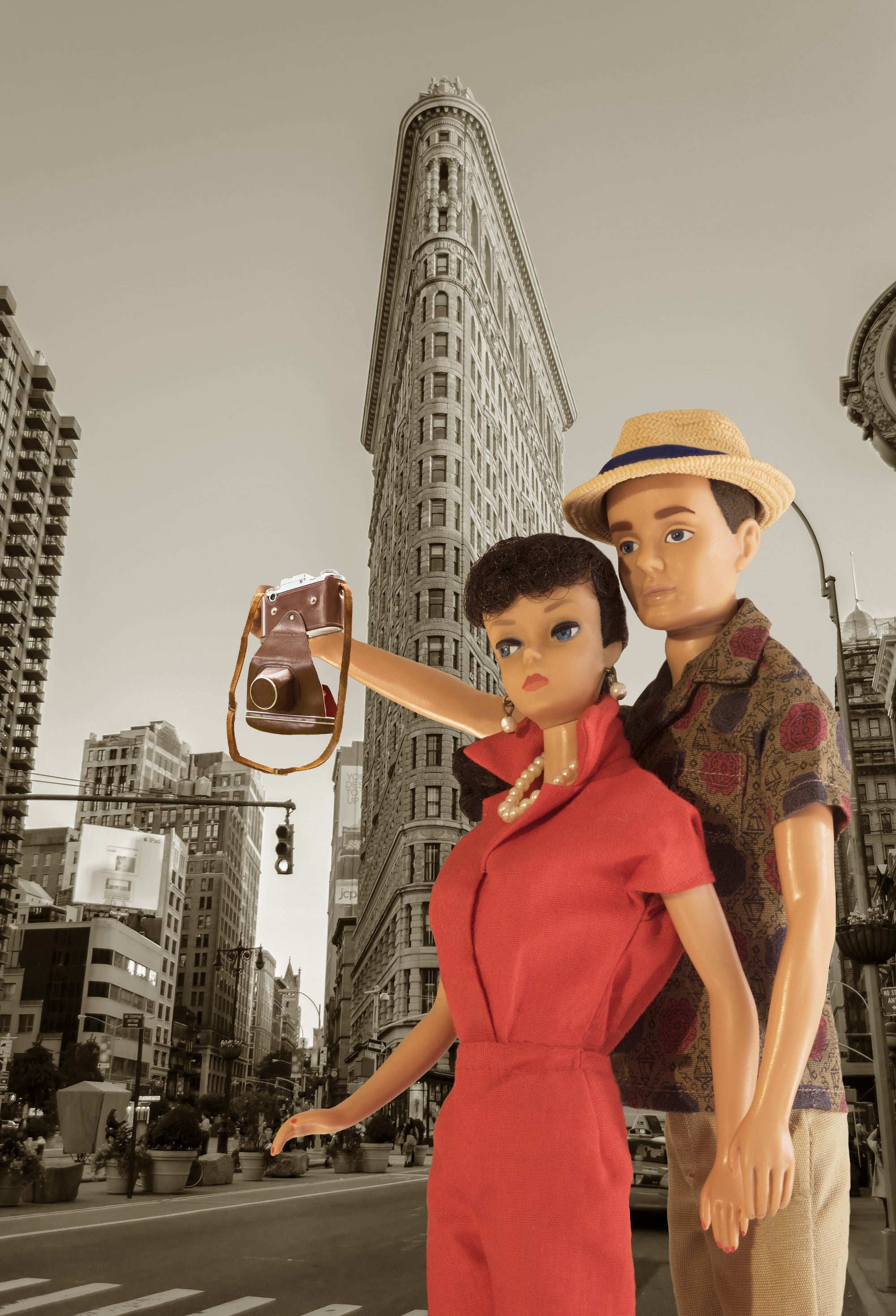 Barbie and Ken Flatiron Selfie 1966