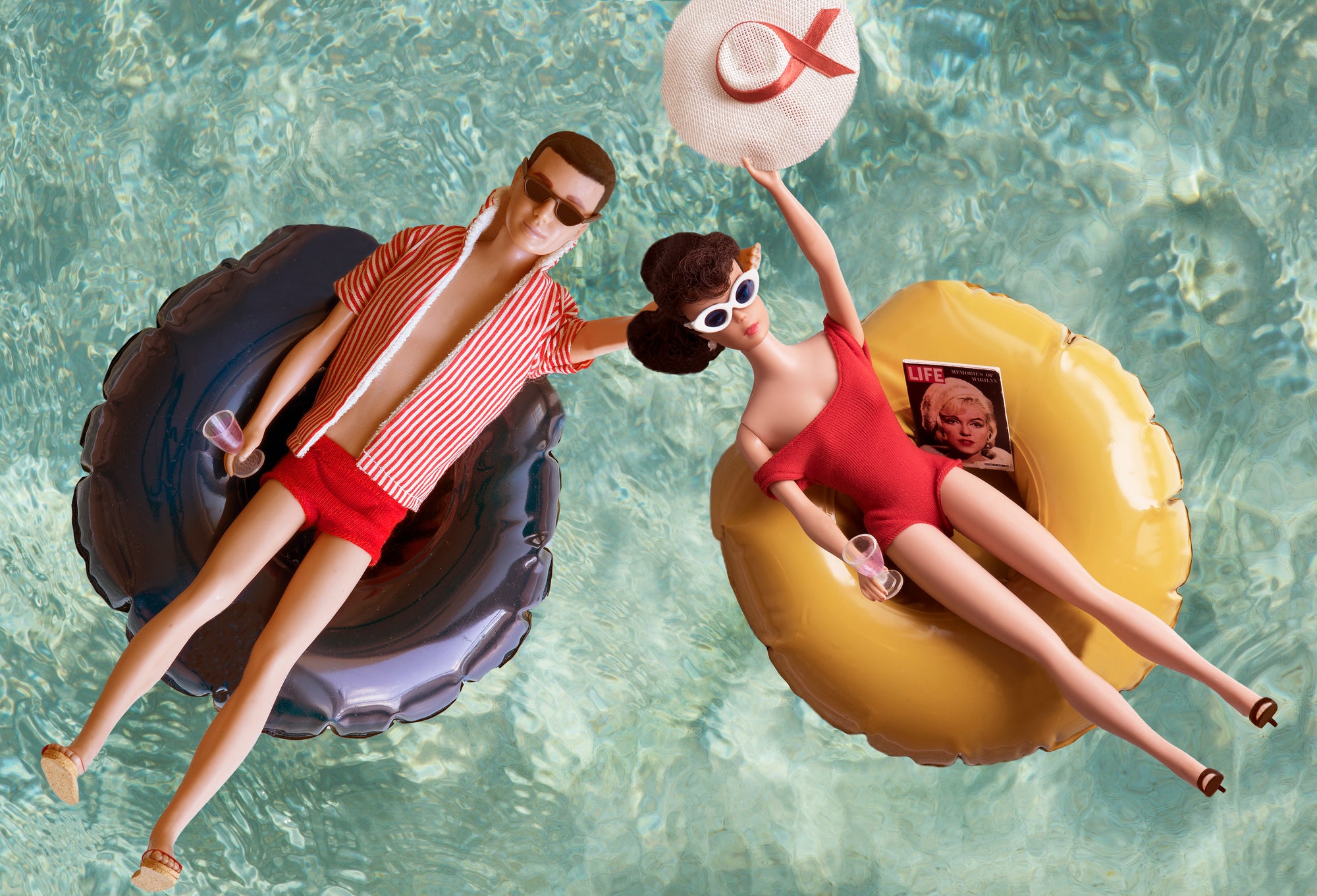 Barbie and Ken Float (Brunette)