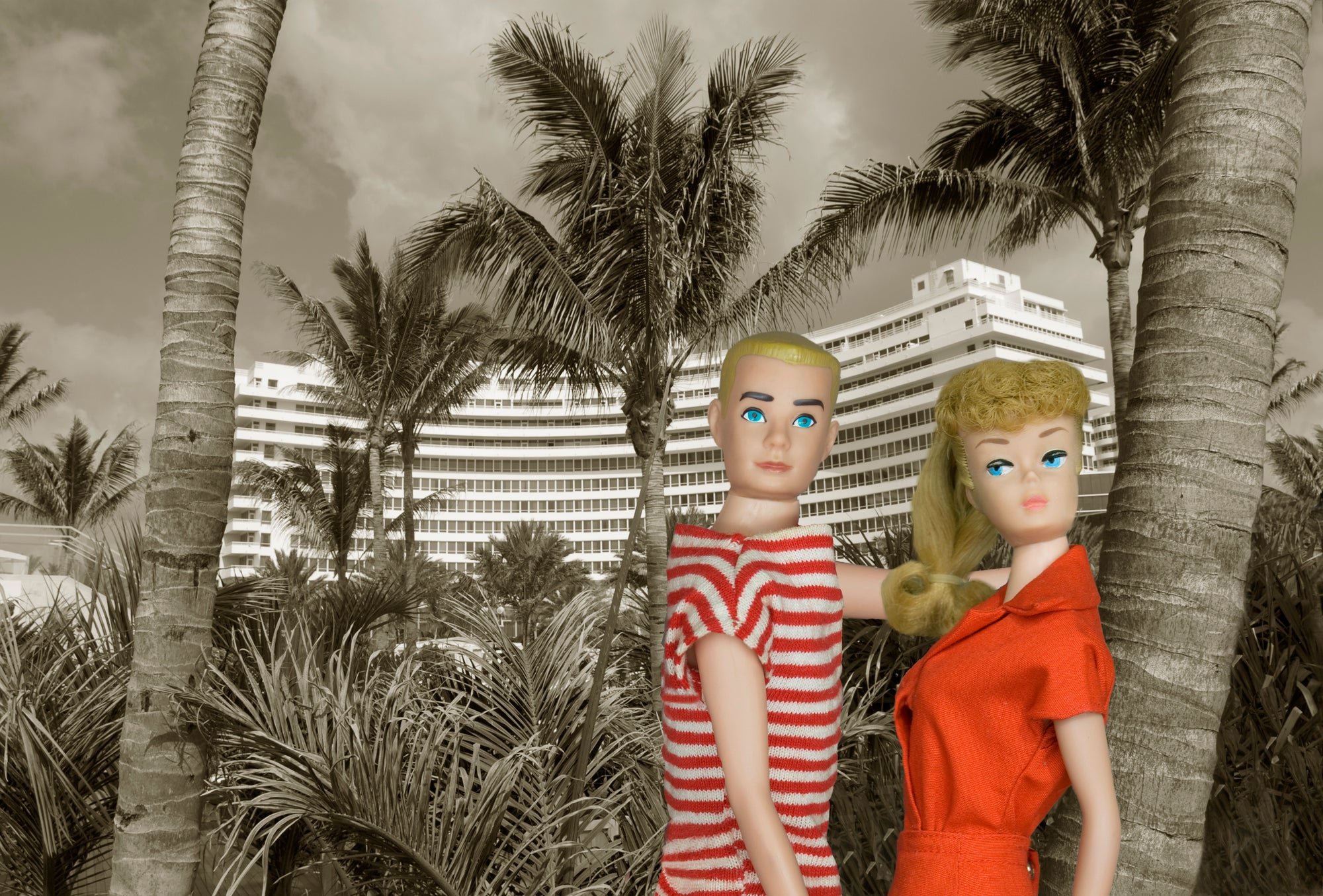 Barbie and Ken at The Fontainebleau