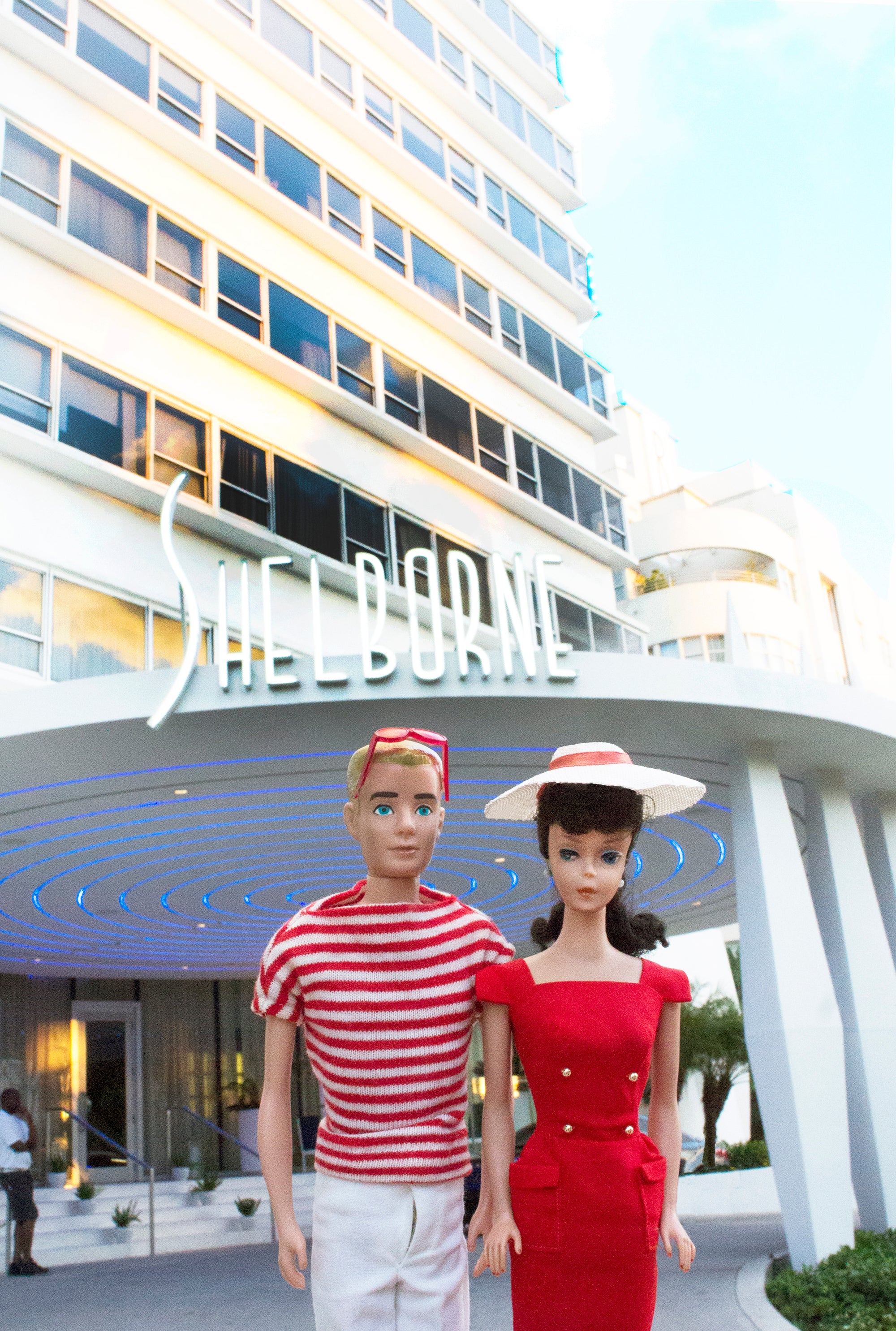 Barbie and Ken at The Shelbourne