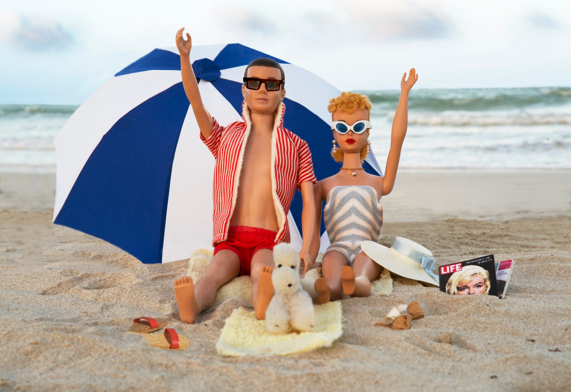 Barbie and Ken at the Seashore!