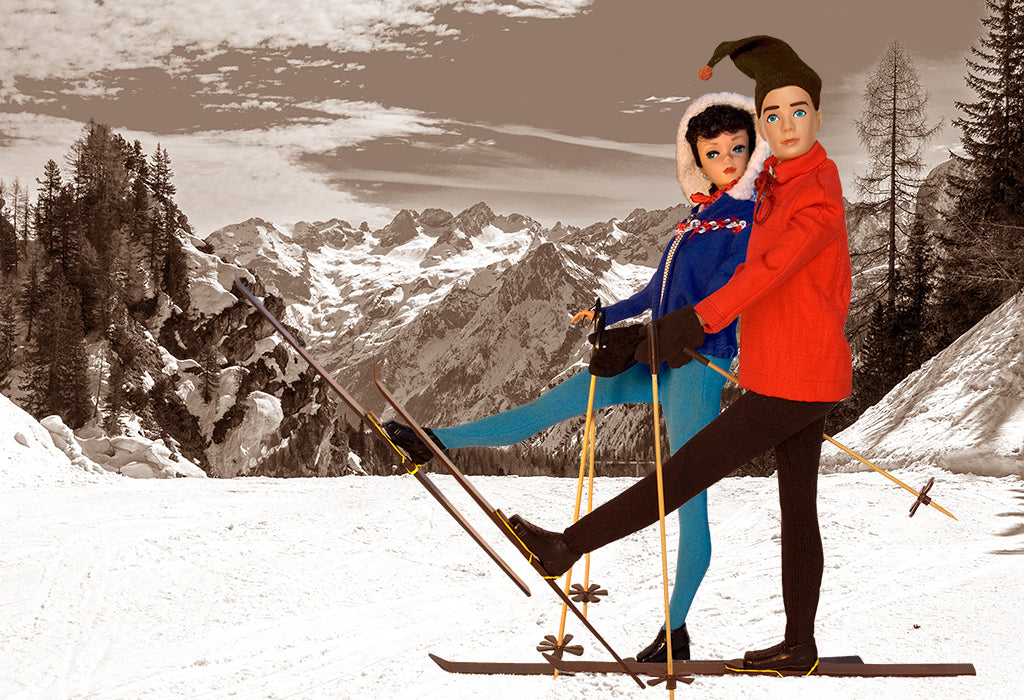 B and K in The Dolomites