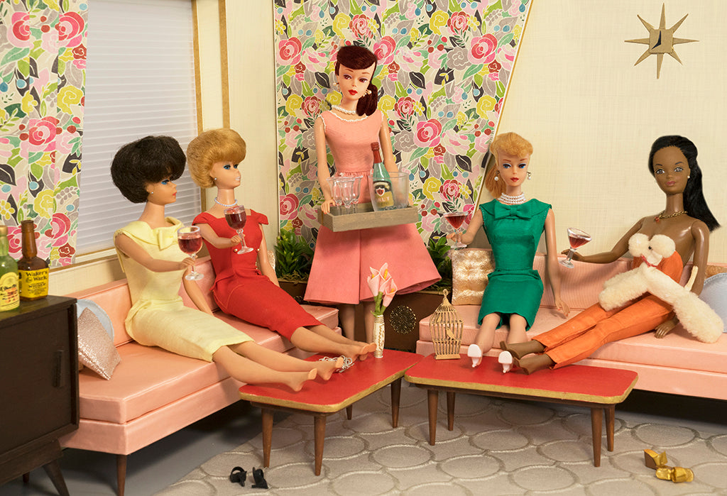 Girls Pink Cocktail Party