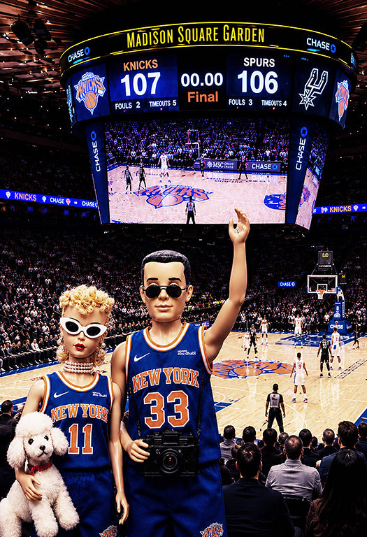 Go Knicks! Game 4 Blond