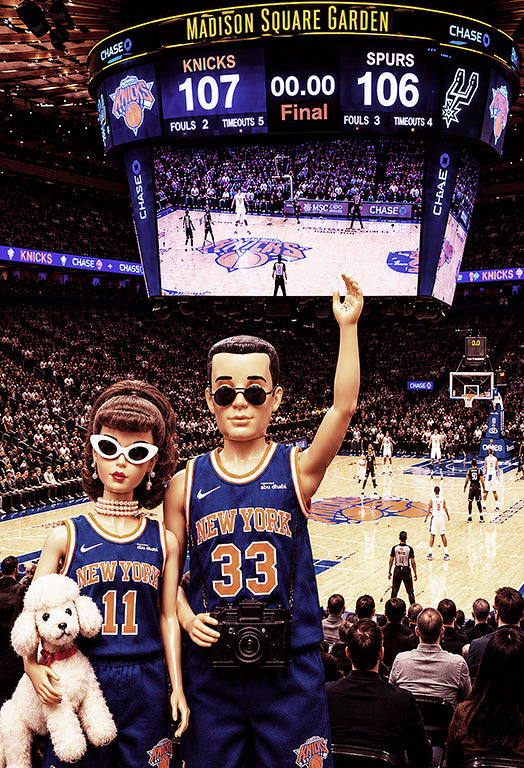 Go Knicks! Game 4 Brunette