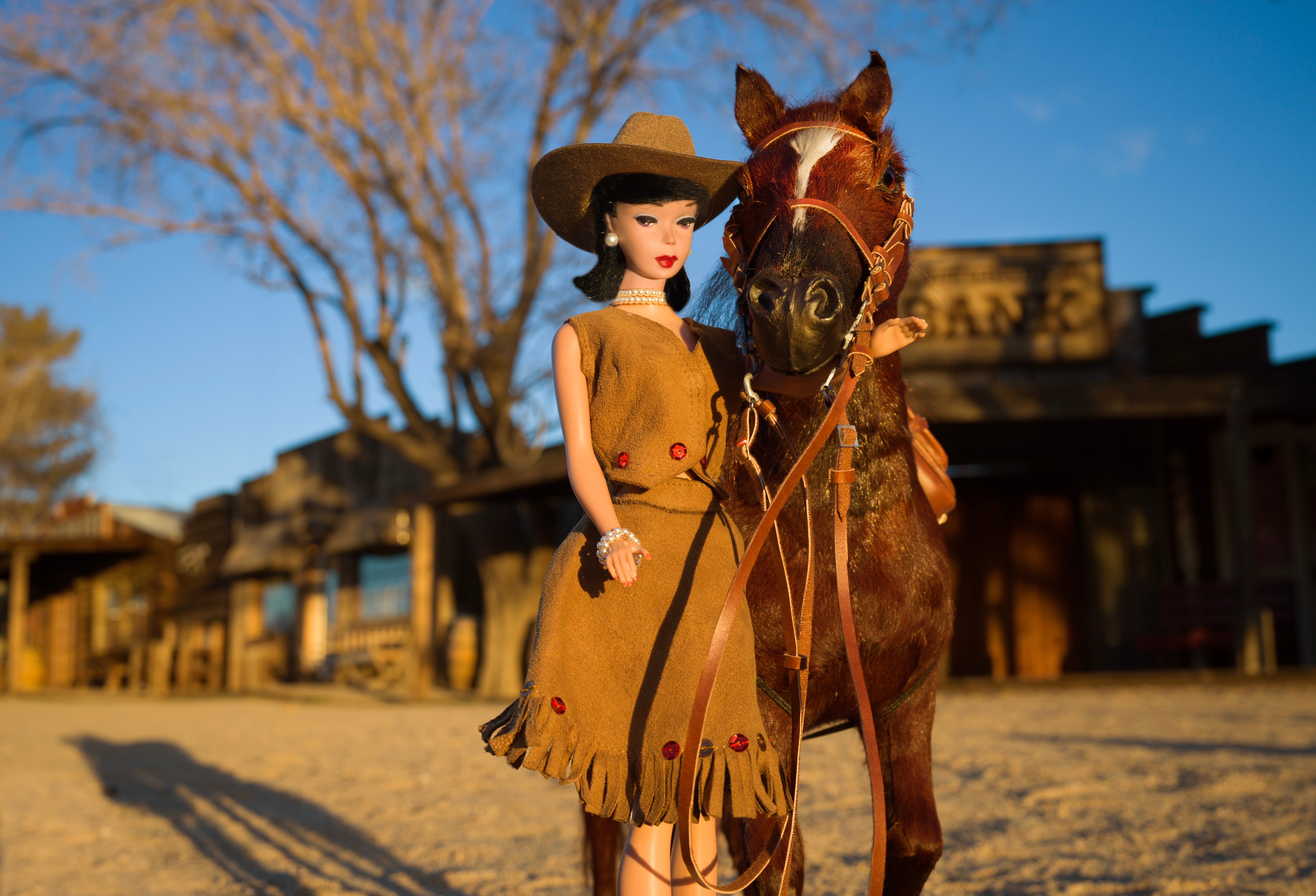 Just A Girl and Her Horse (Brunette) – Barbie and Ken Photos