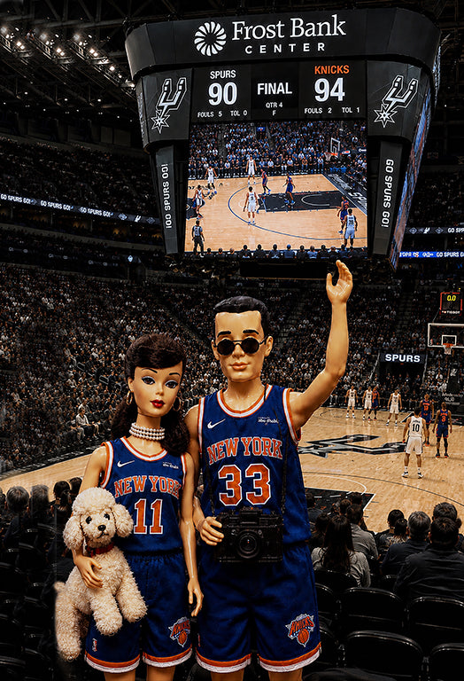 Go NY Knicks! Brunette