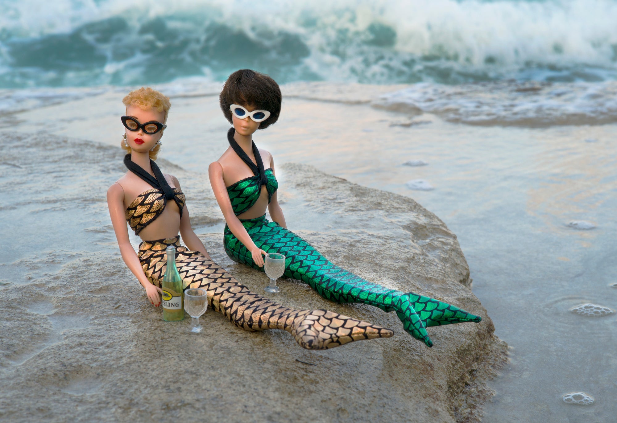 Mermaids ..On The Rocks Please!