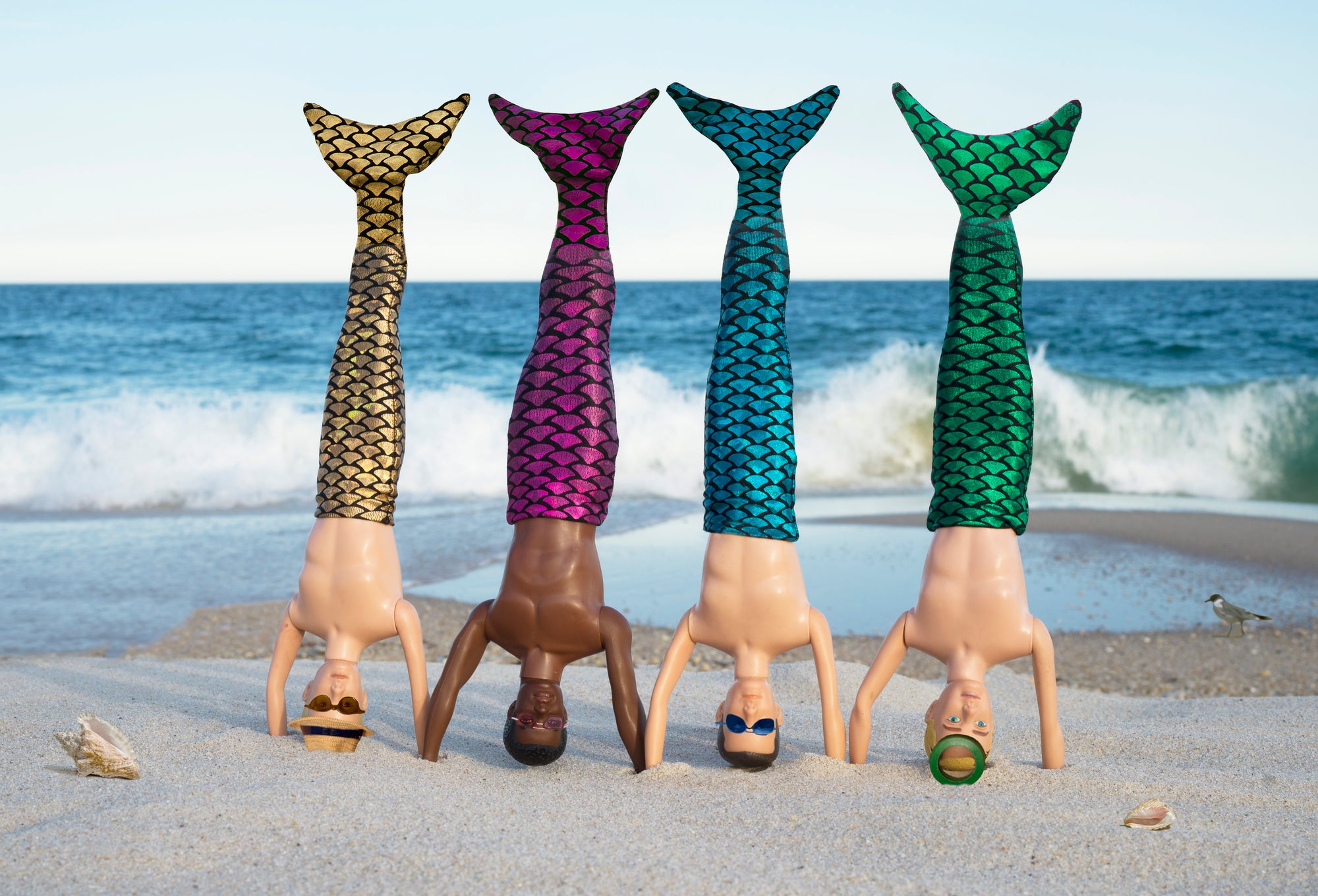 Mermen Headstands