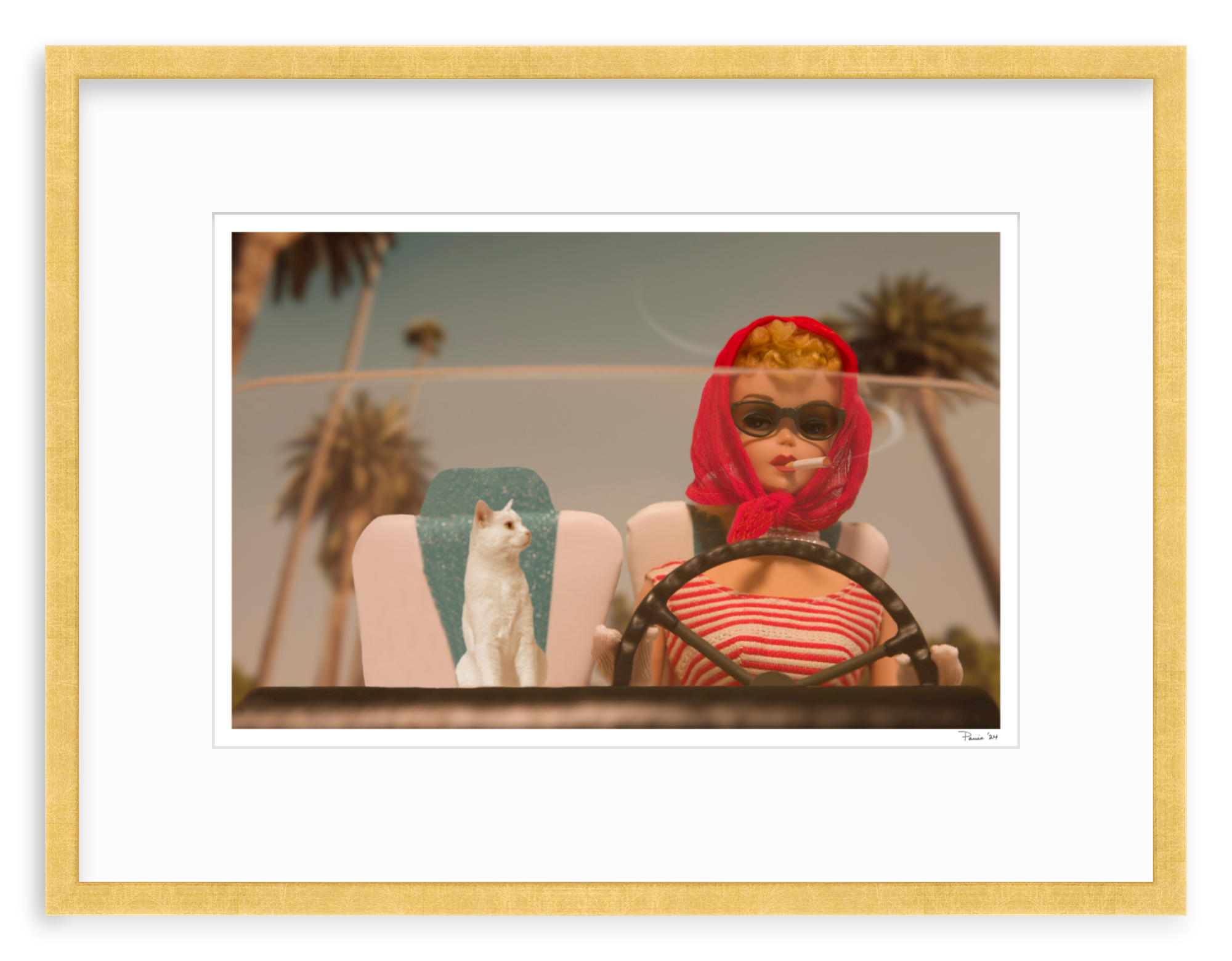 Cruising Beverly Hills Cat-Woman Blond