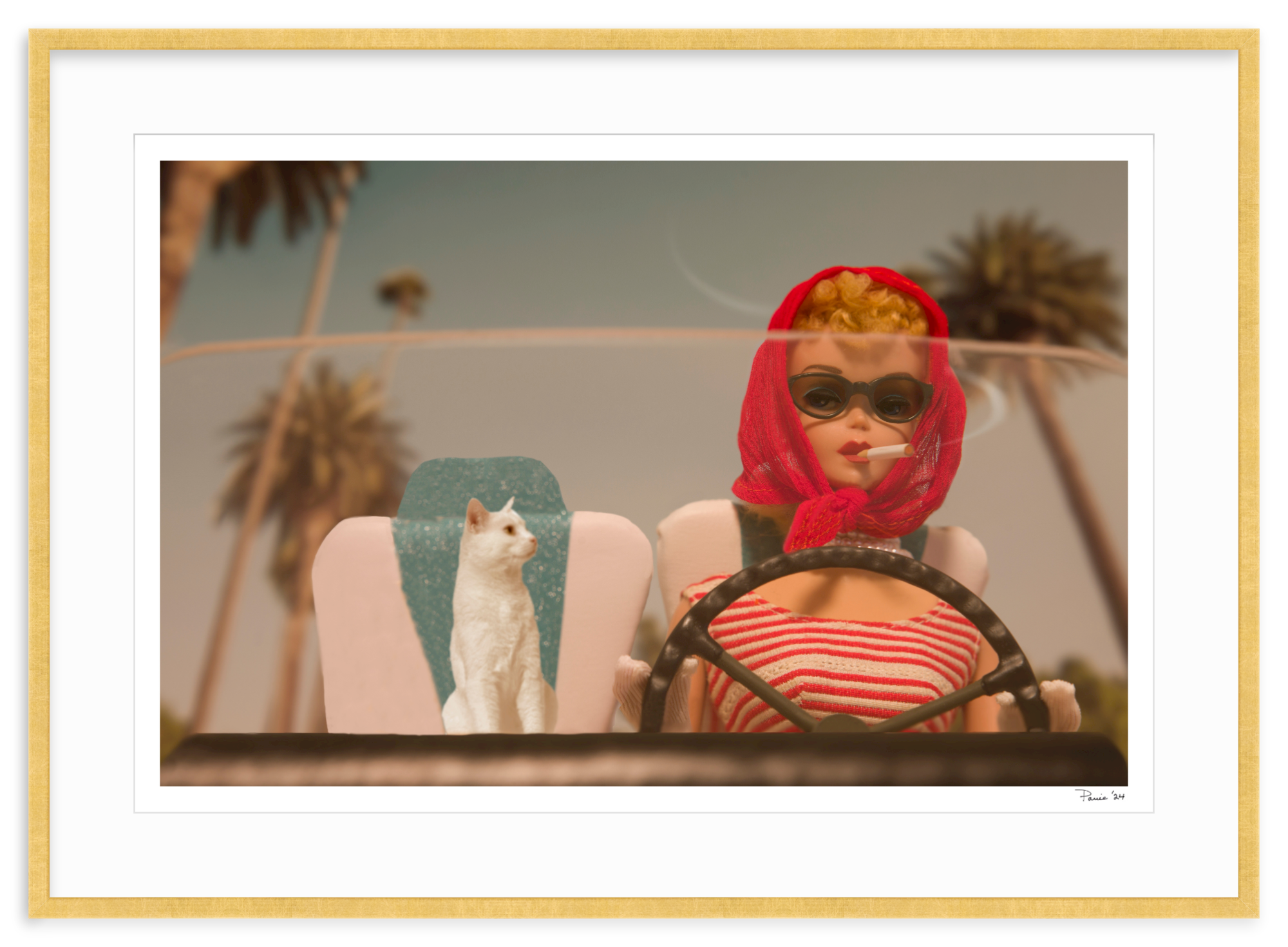 Cruising Beverly Hills Cat-Woman Blond