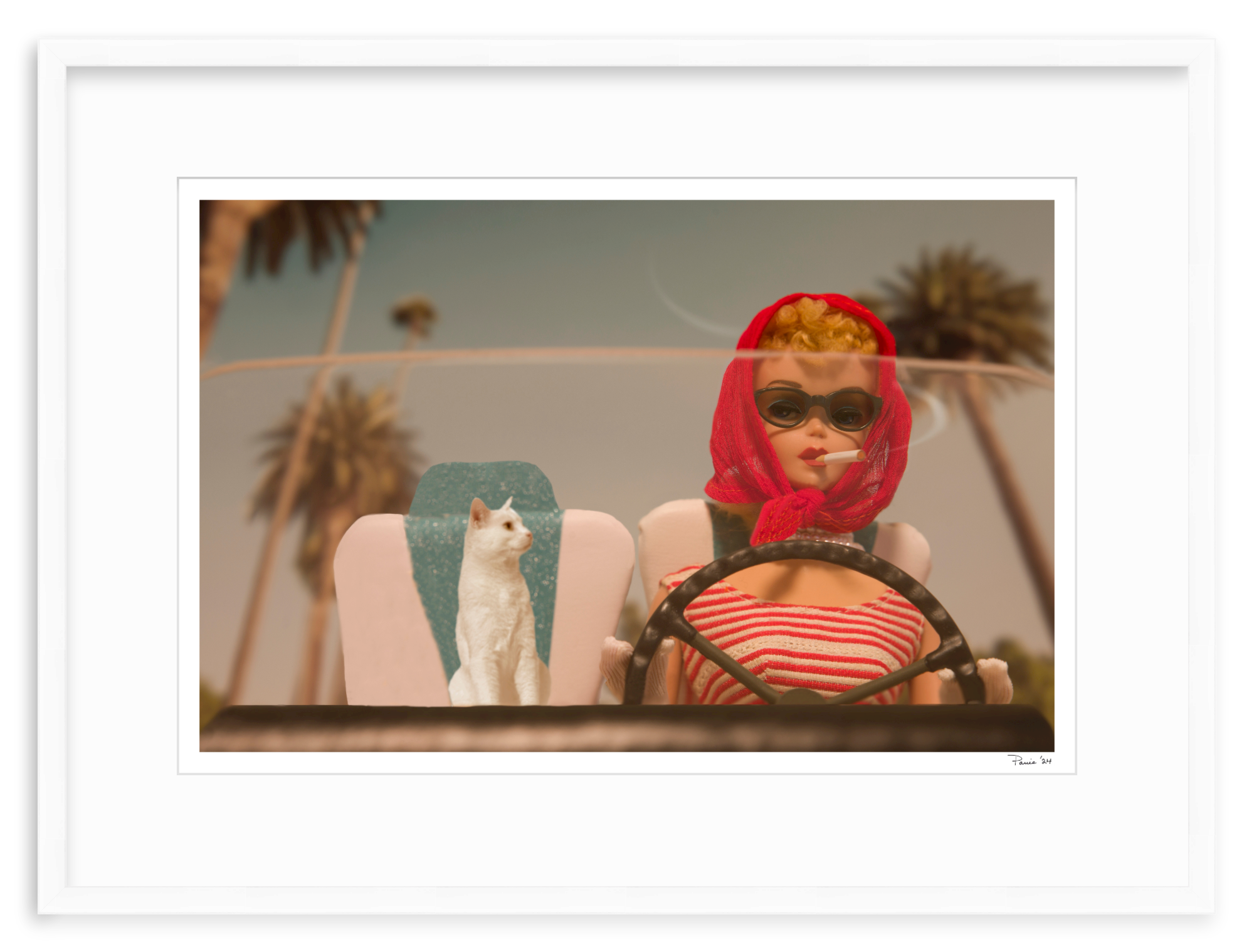 Cruising Beverly Hills Cat-Woman Blond
