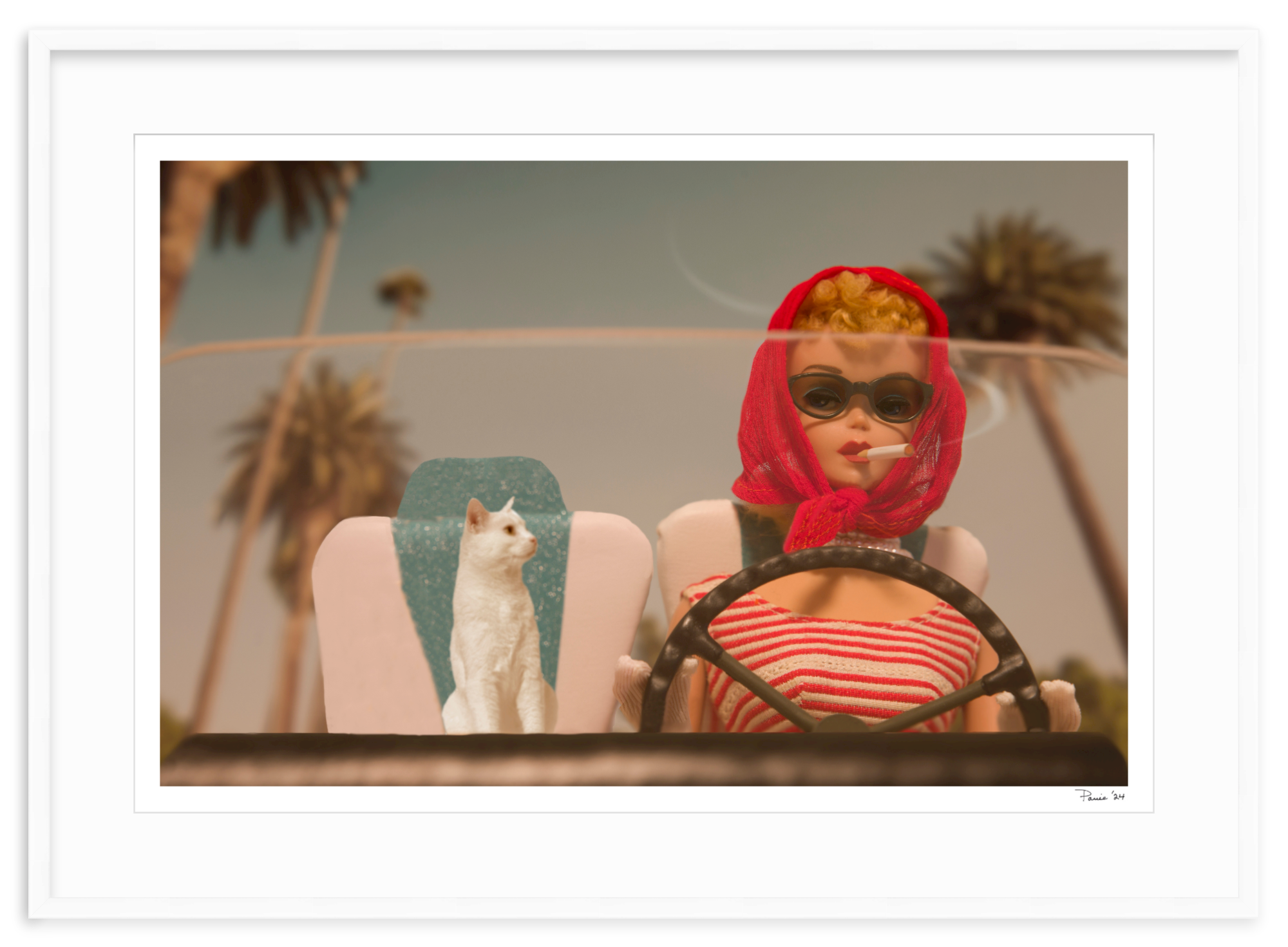 Cruising Beverly Hills Cat-Woman Blond