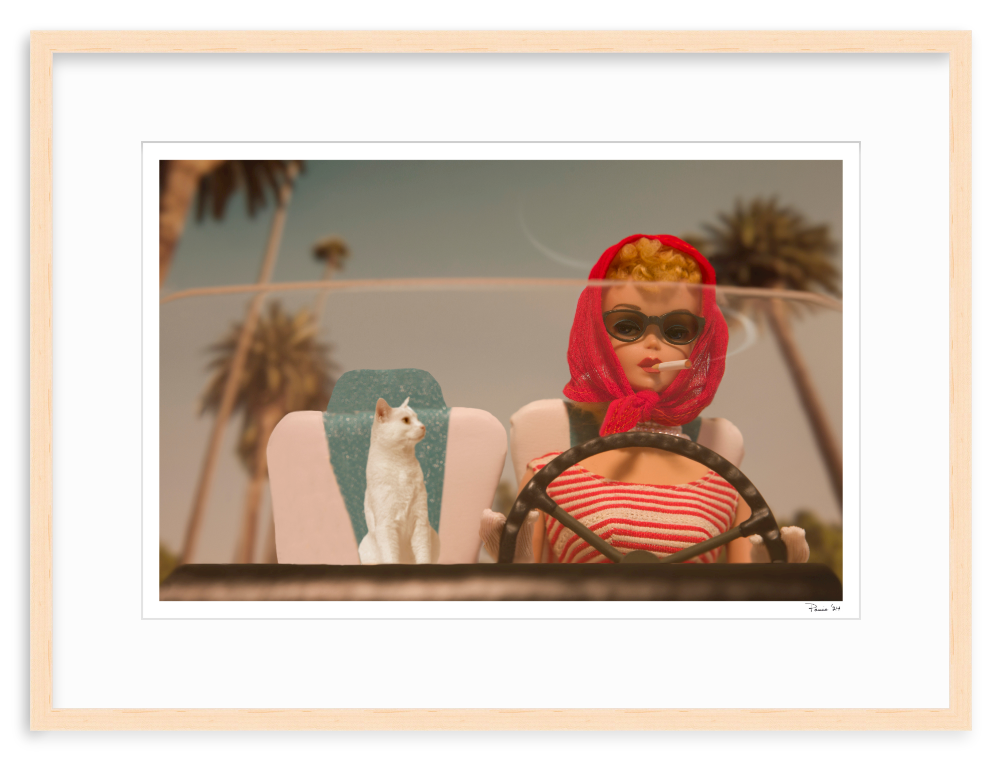 Cruising Beverly Hills Cat-Woman Blond