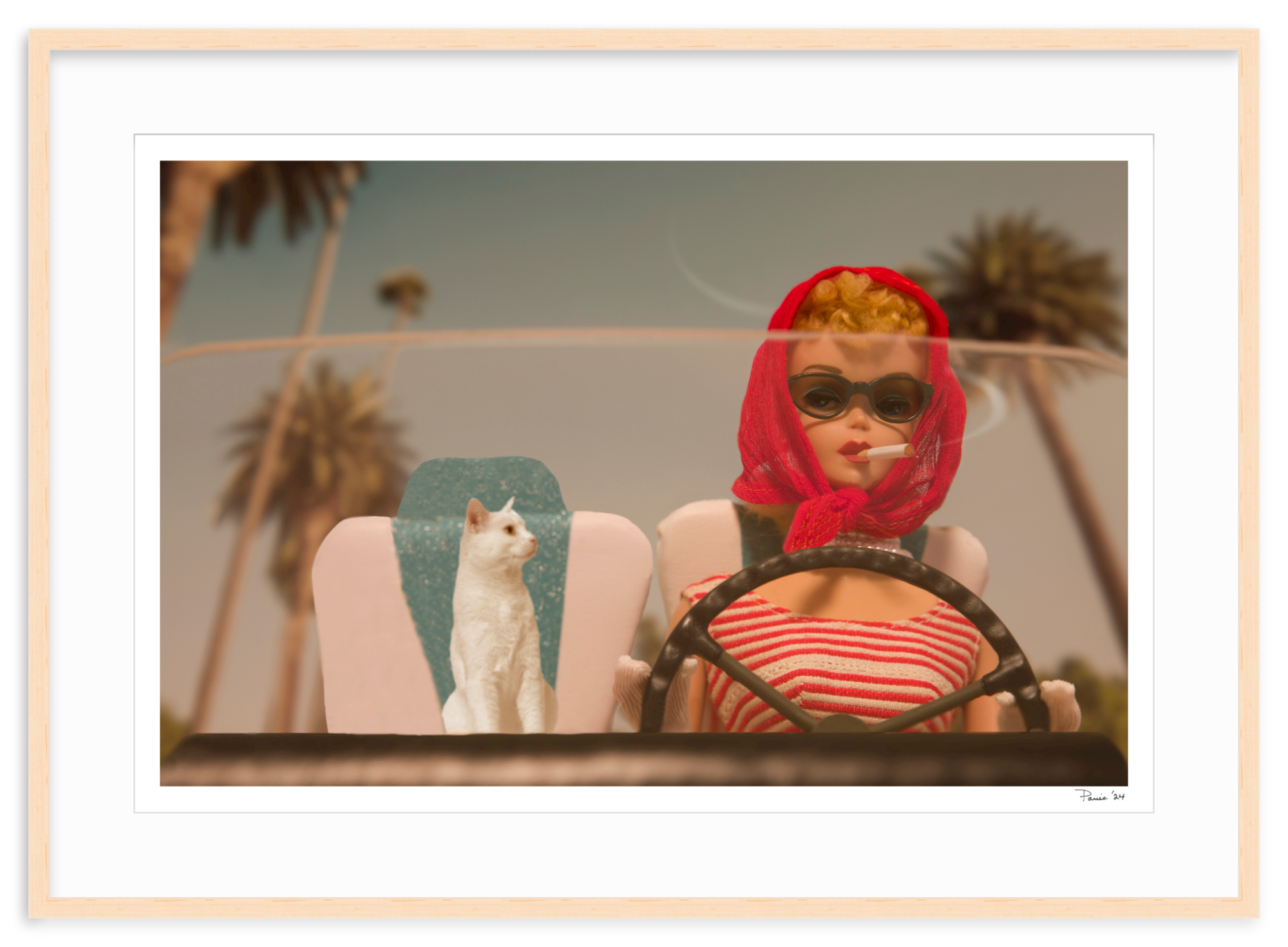 Cruising Beverly Hills Cat-Woman Blond
