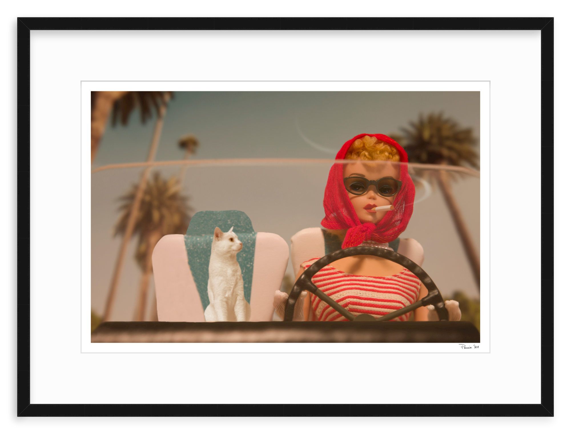 Cruising Beverly Hills Cat-Woman Blond