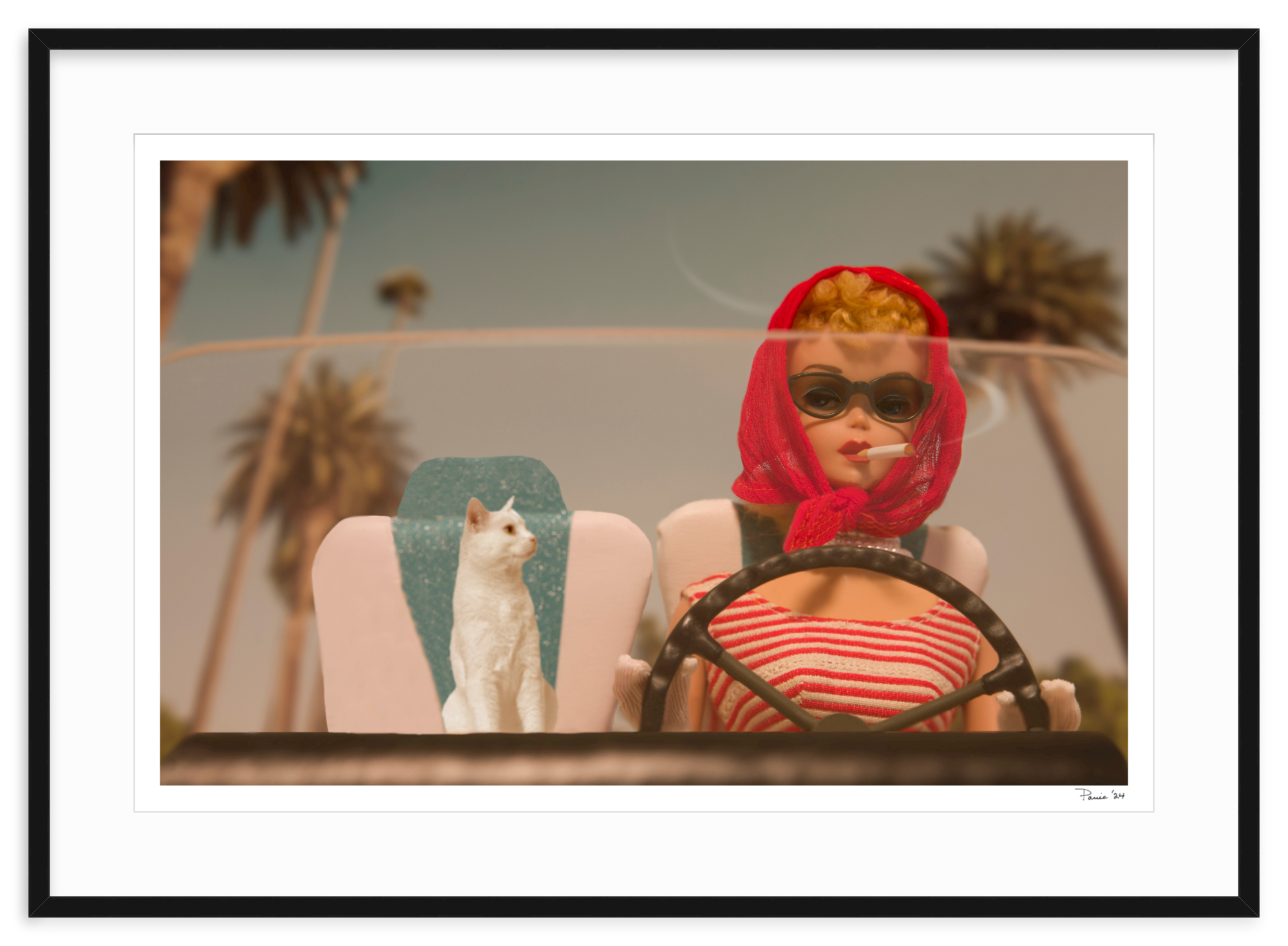 Cruising Beverly Hills Cat-Woman Blond
