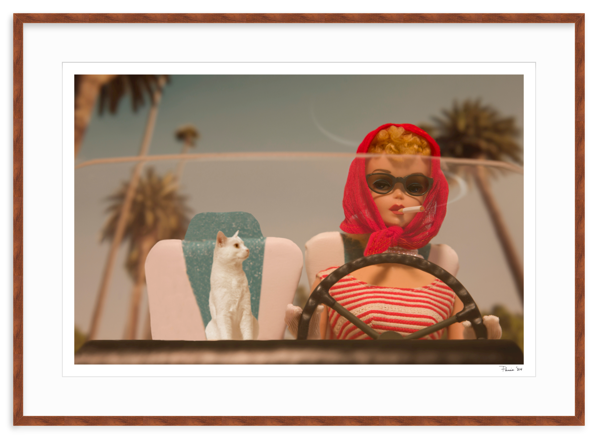 Cruising Beverly Hills Cat-Woman Blond