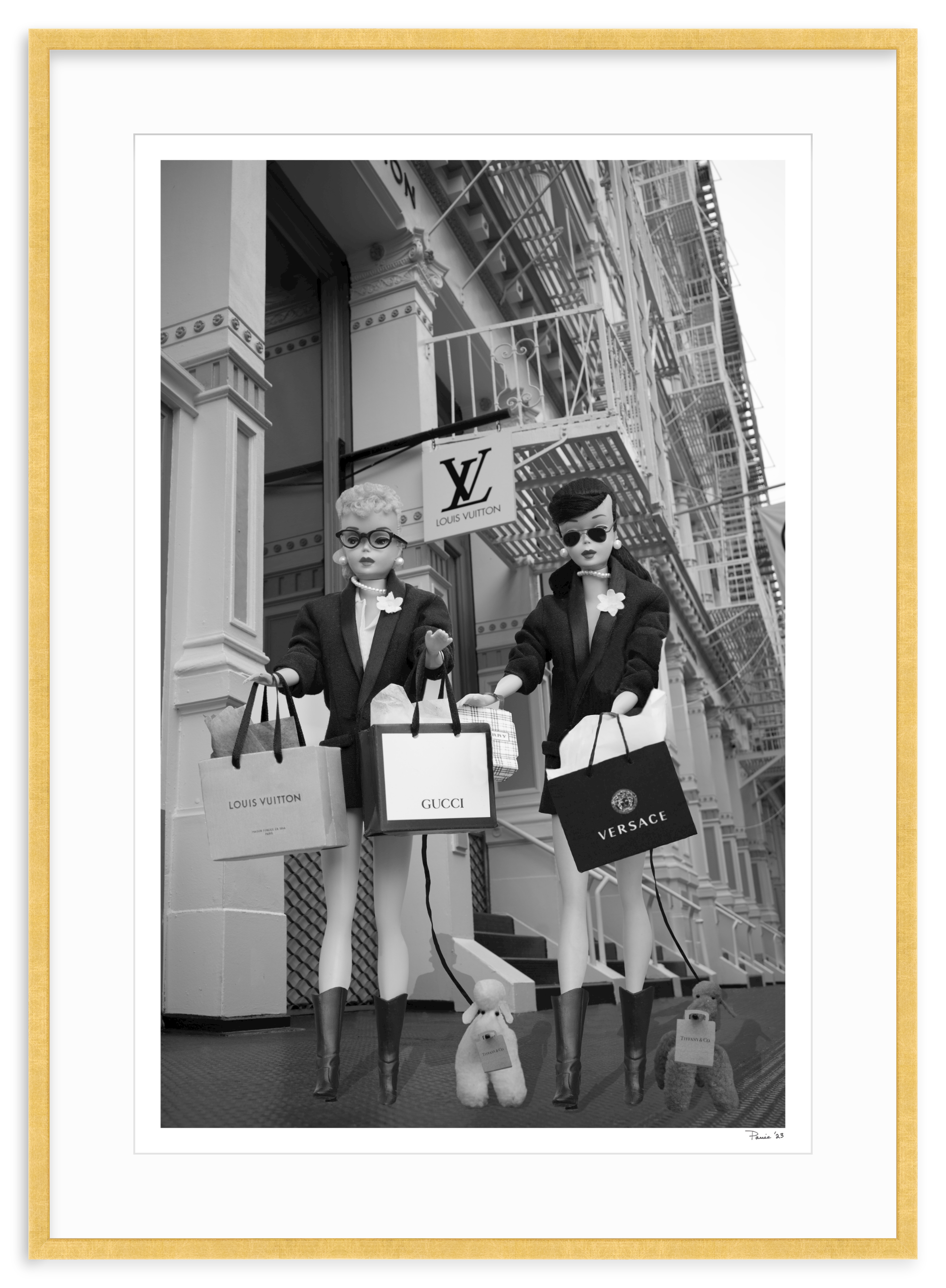 Girls of SoHo B & W