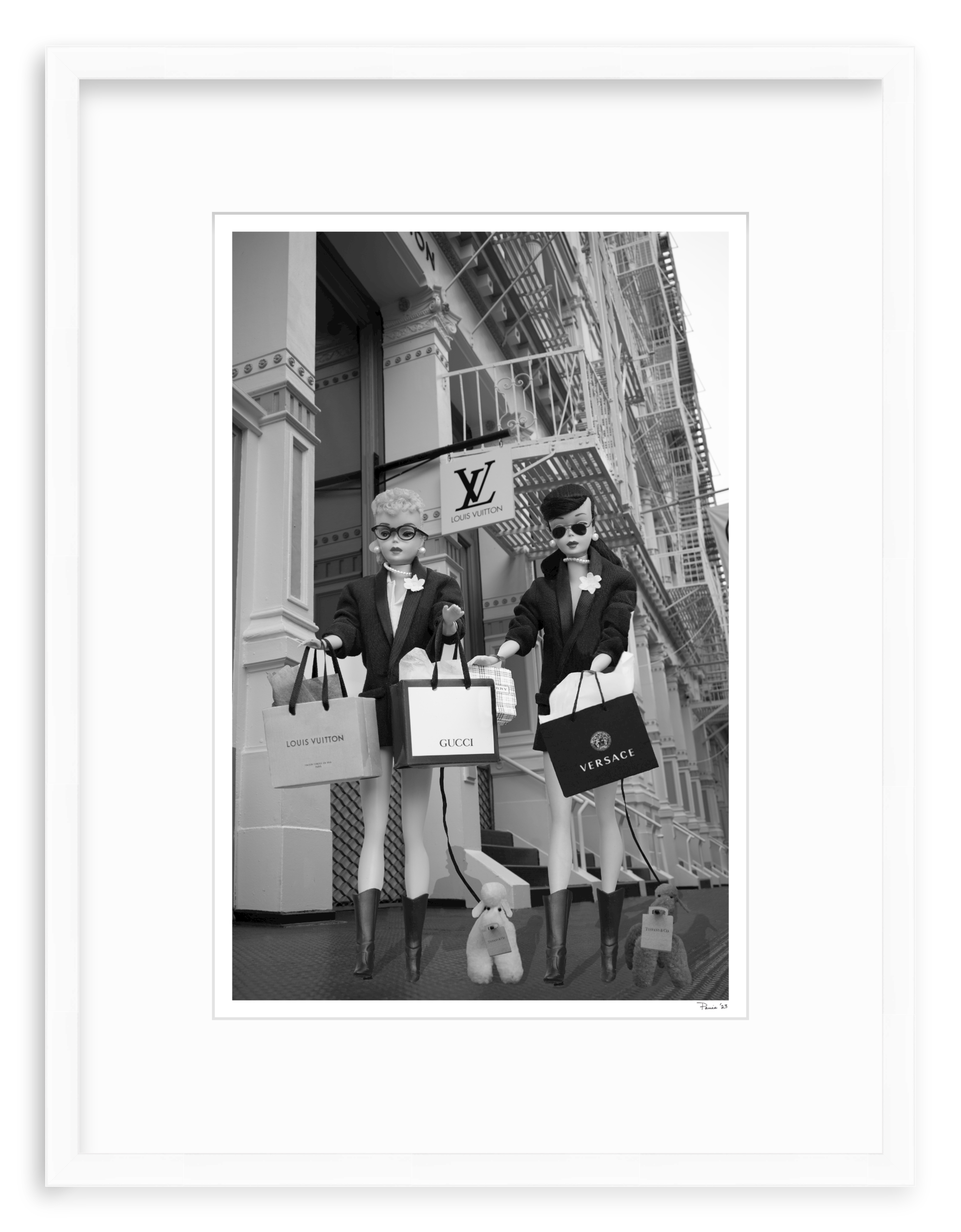 Girls of SoHo B & W