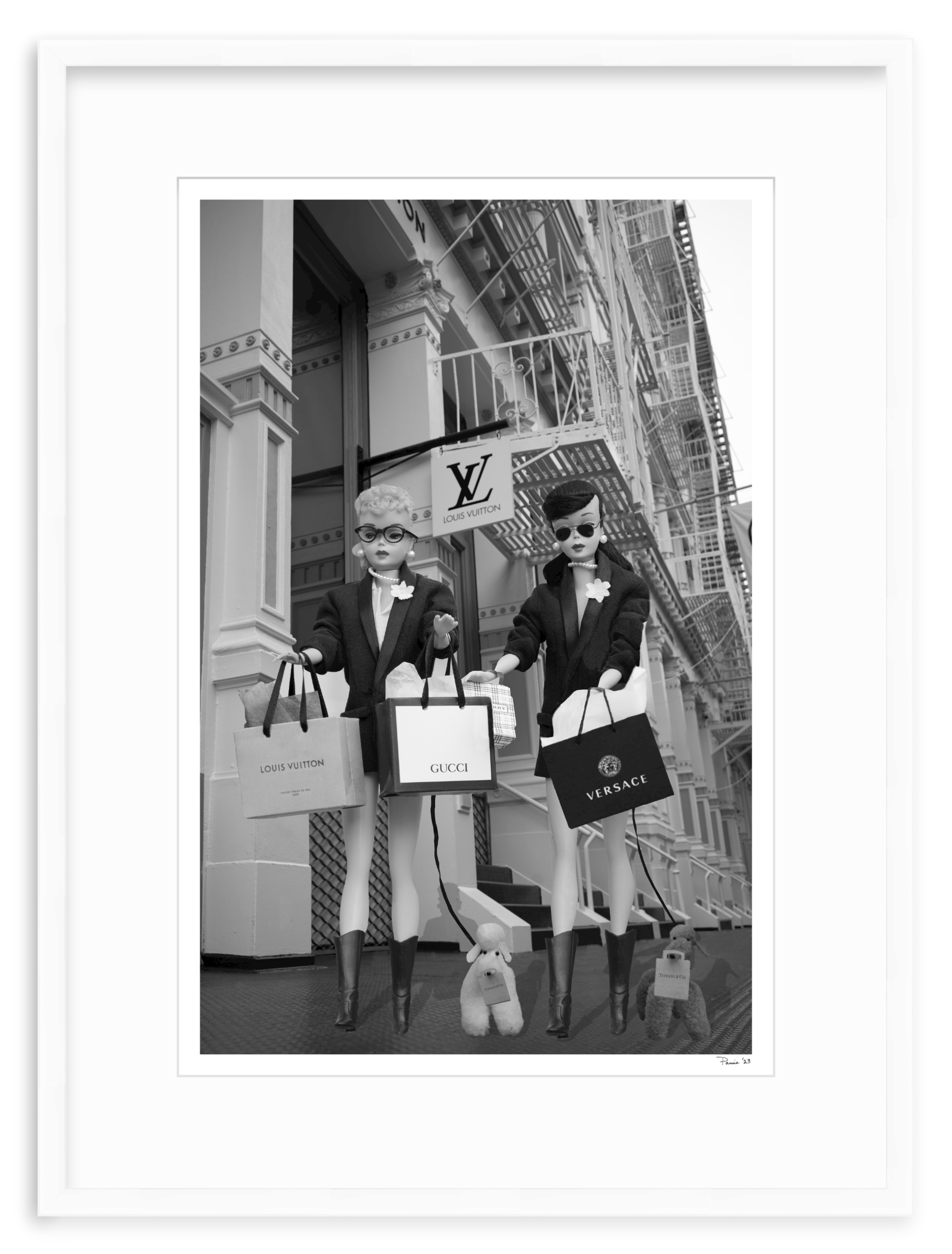 Girls of SoHo B & W