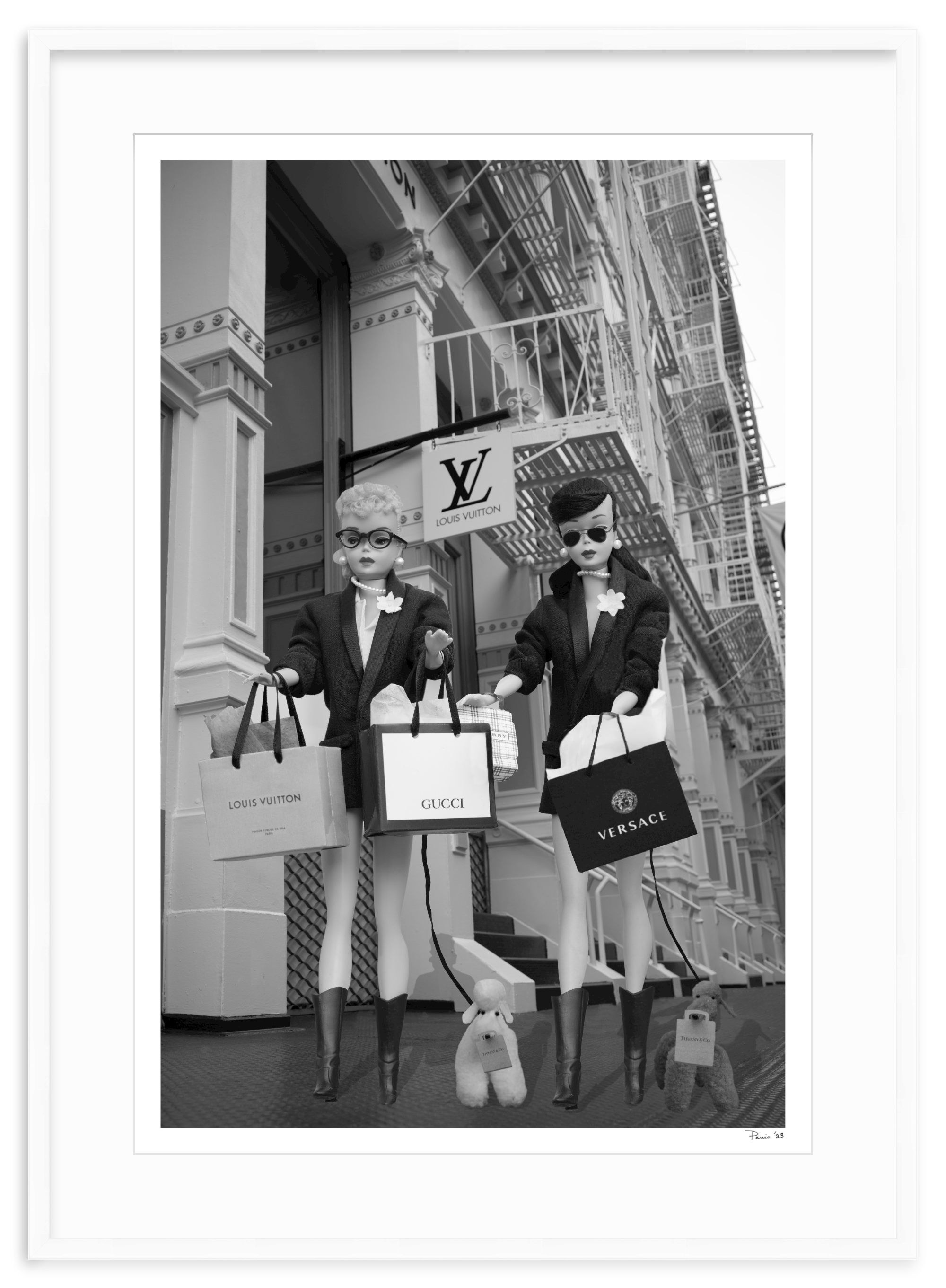 Girls of SoHo B & W