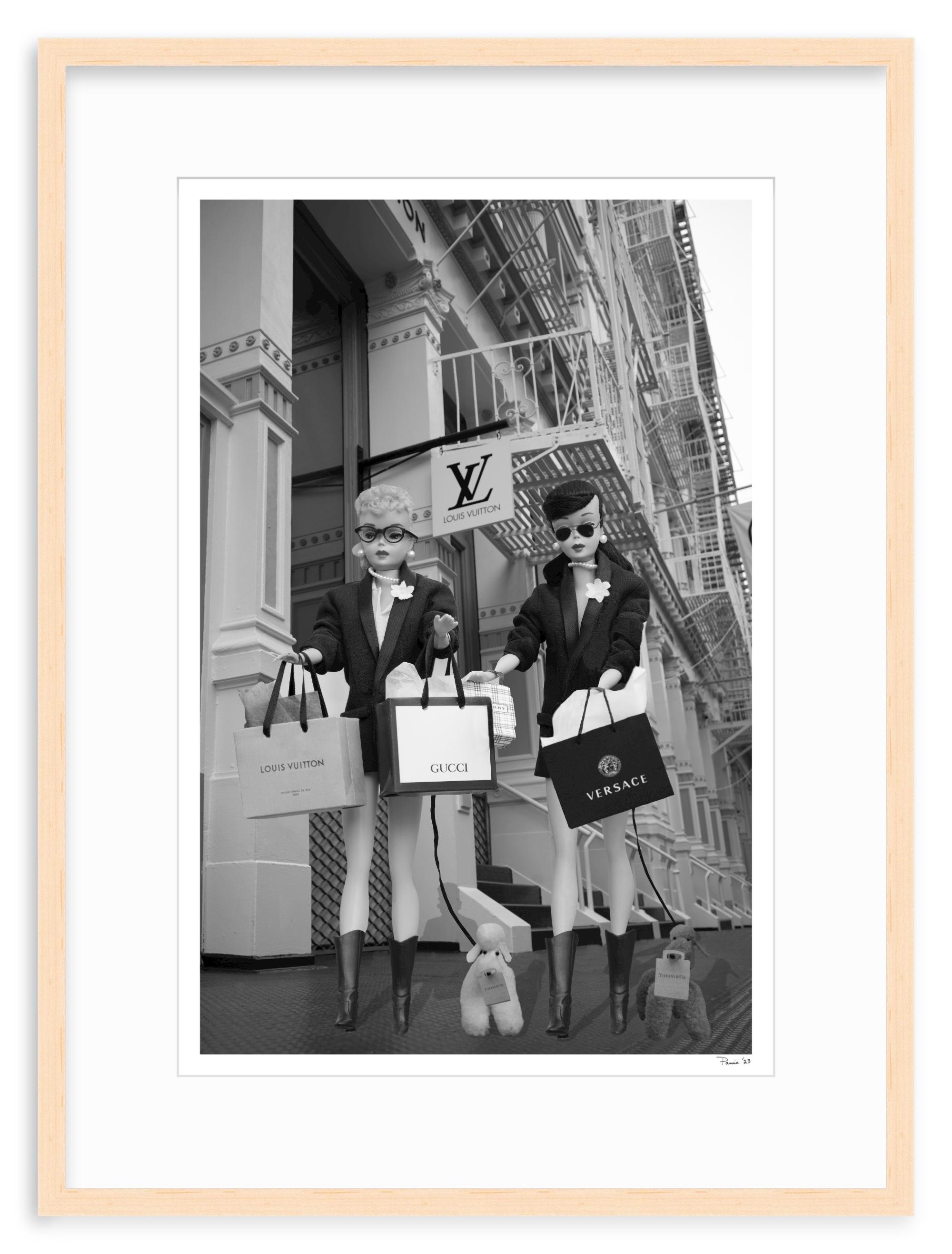 Girls of SoHo B & W