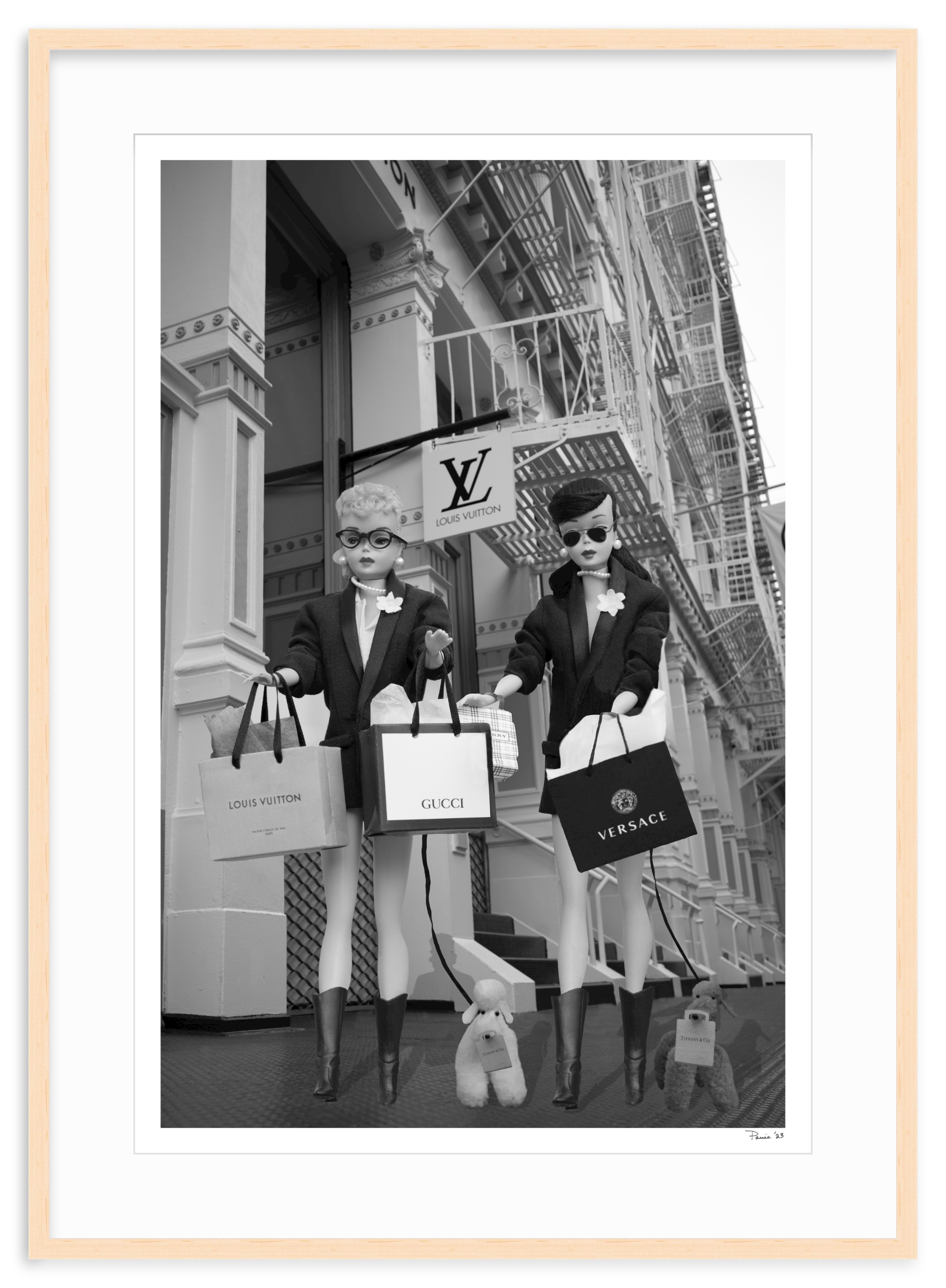 Girls of SoHo B & W