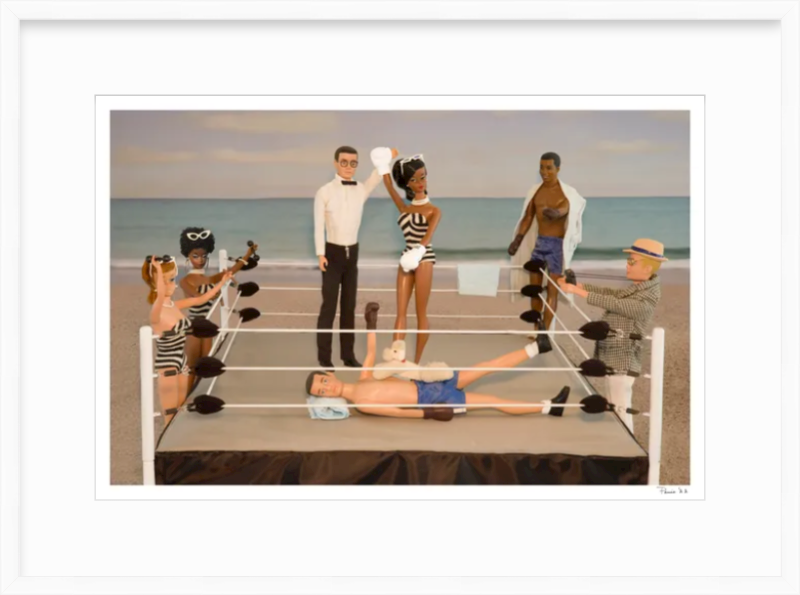 It's a Knock Out! (Black Barbie)