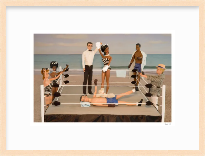 It's a Knock Out! (Black Barbie)