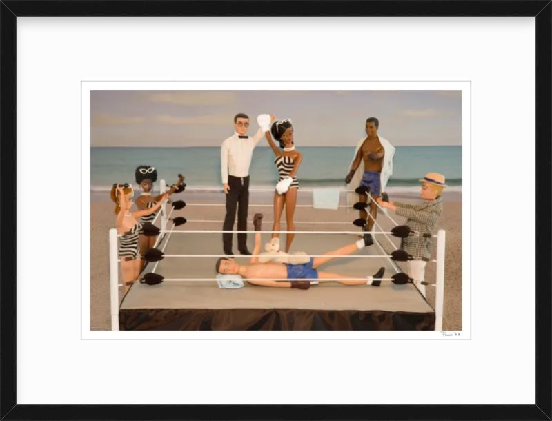 It's a Knock Out! (Black Barbie)