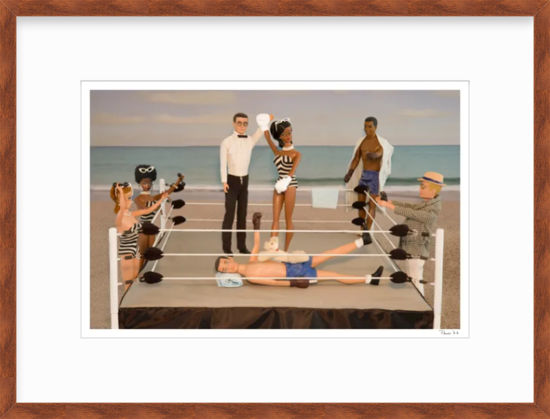 It's a Knock Out! (Black Barbie)