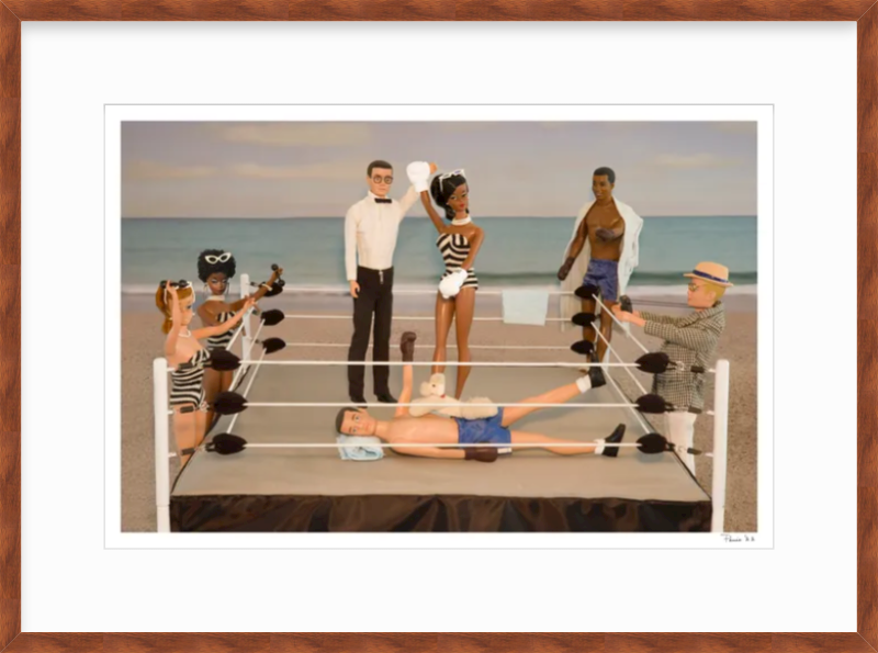 It's a Knock Out! (Black Barbie)