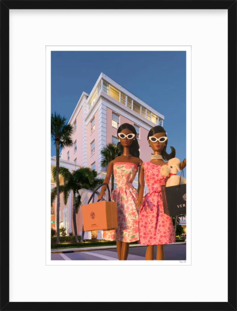 Palm Beach Shopping (Black)