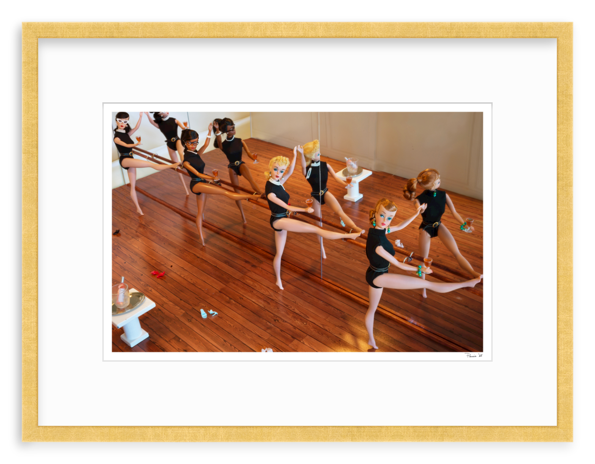 Rose at The Barre Four Girls