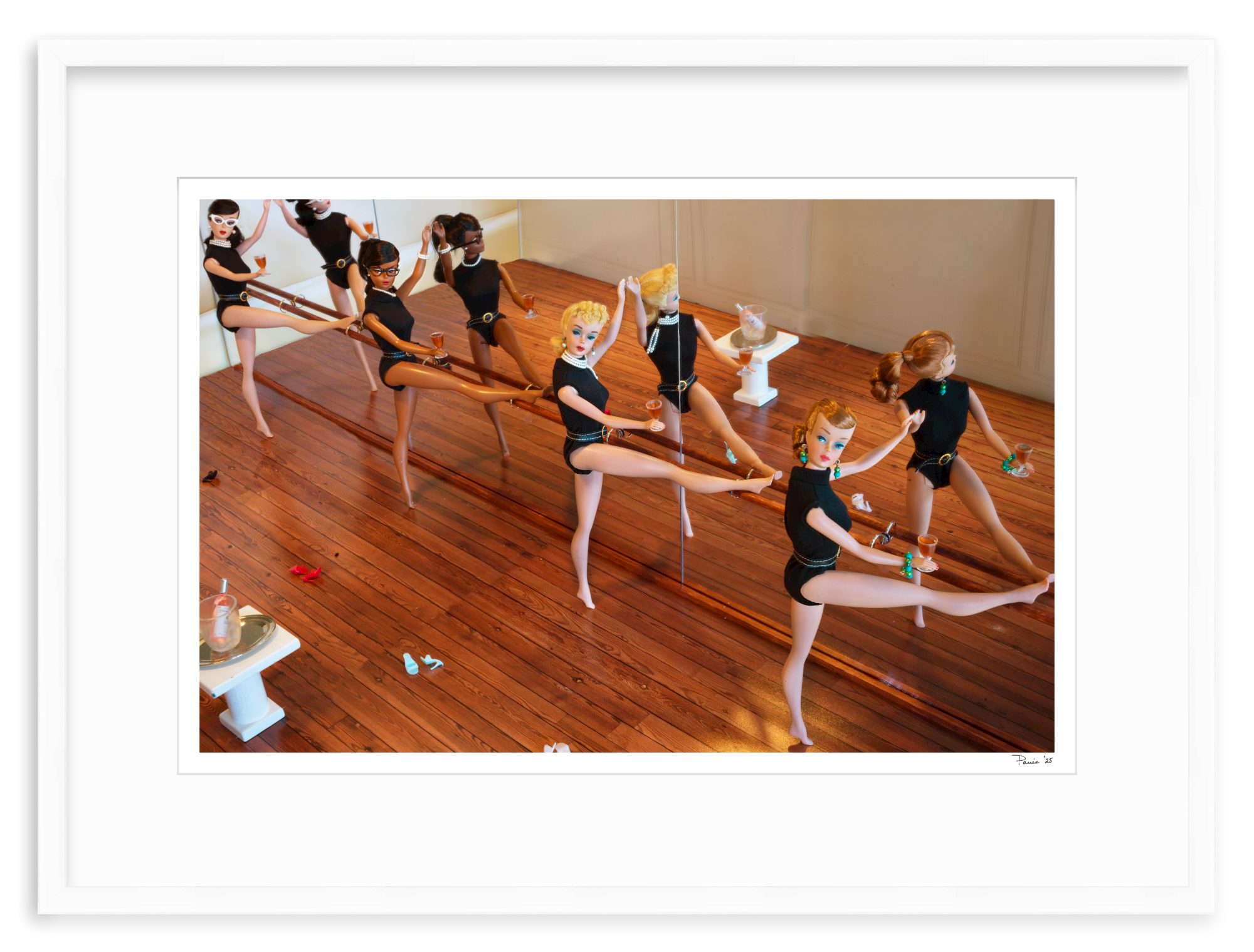 Rose at The Barre Four Girls