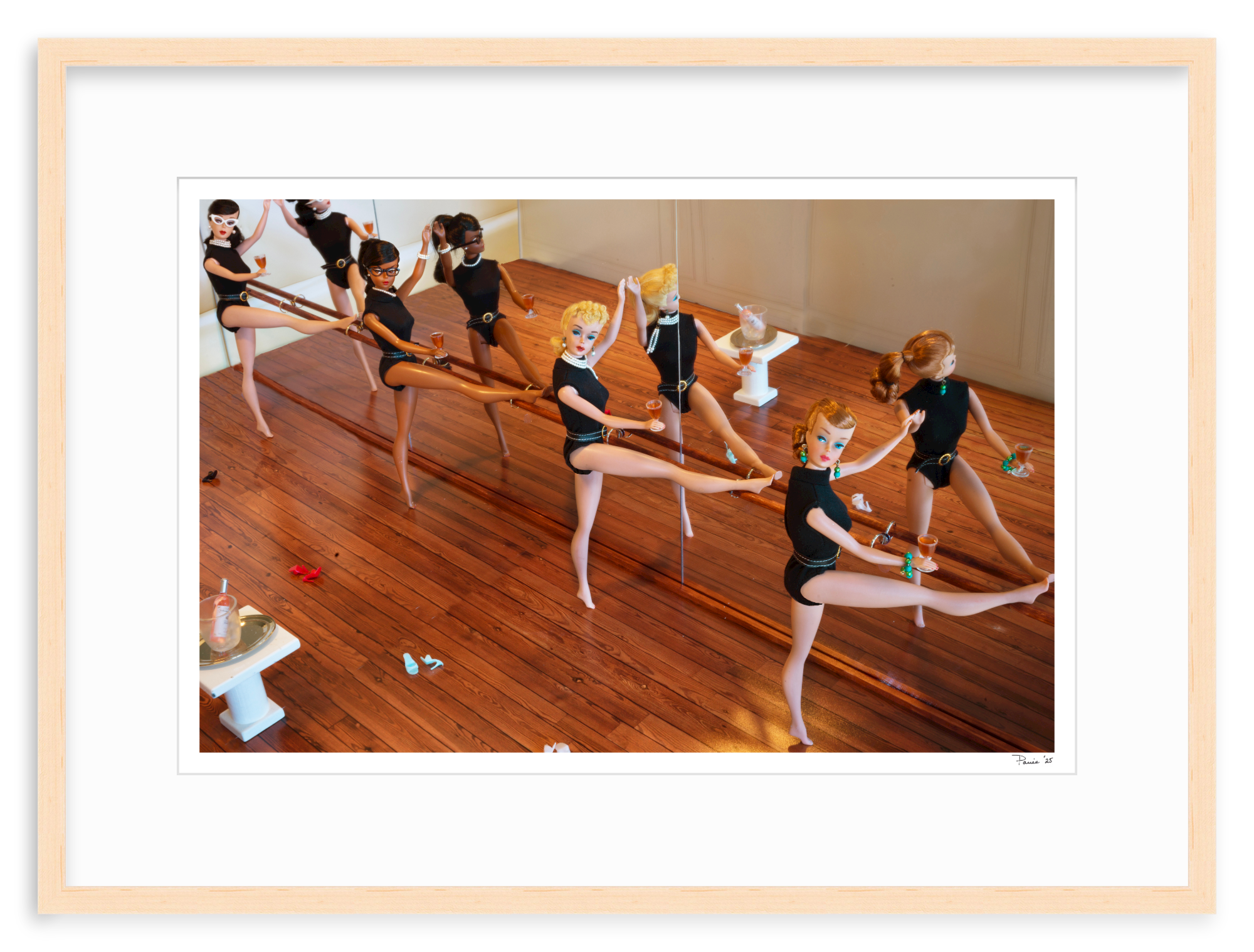 Rose at The Barre Four Girls