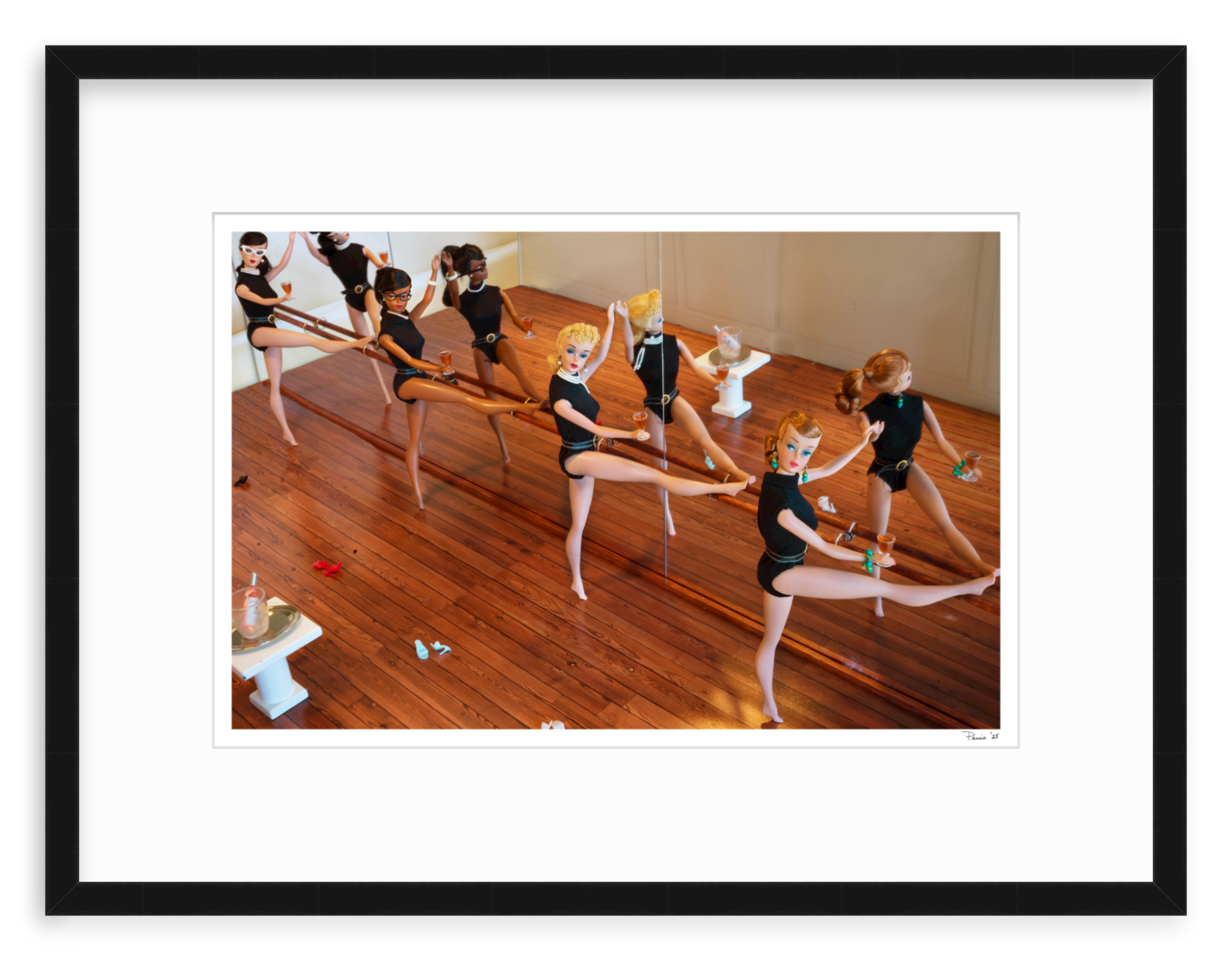 Rose at The Barre Four Girls