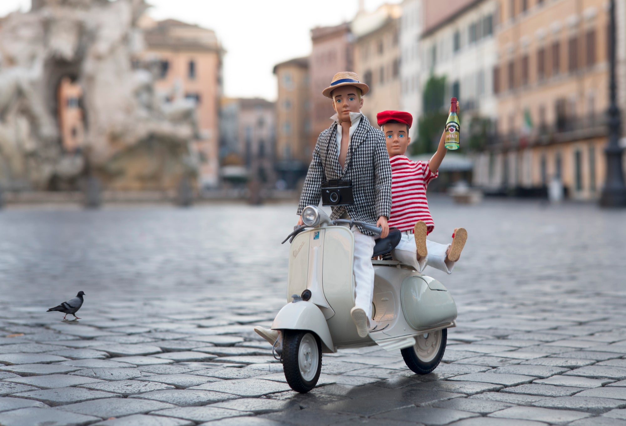 Scootering In Rome (The Boys)