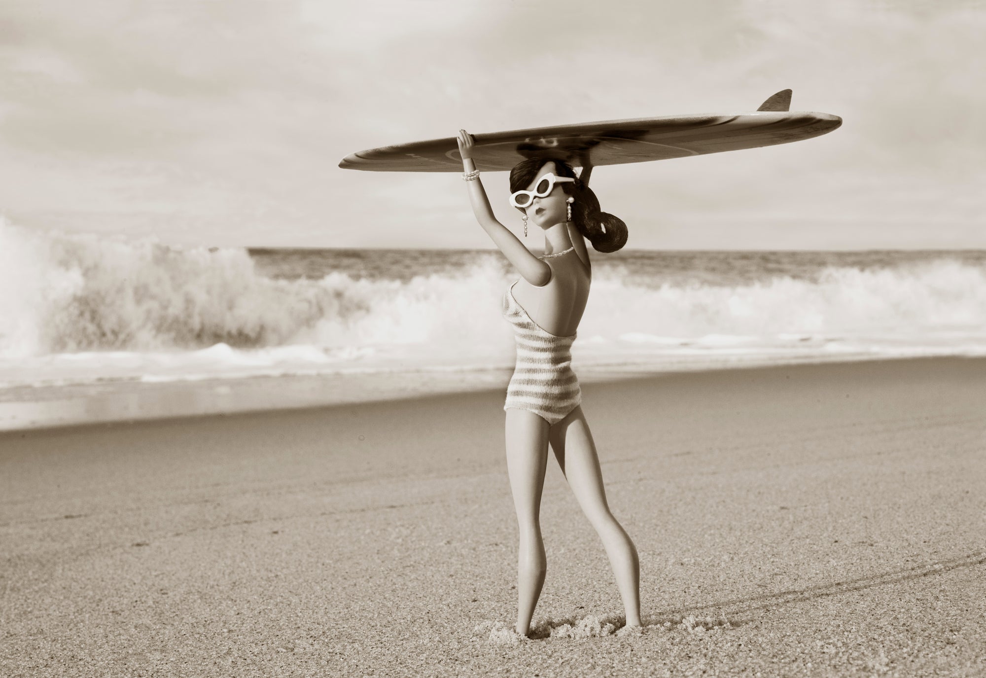 Surfs Up (Sepia)