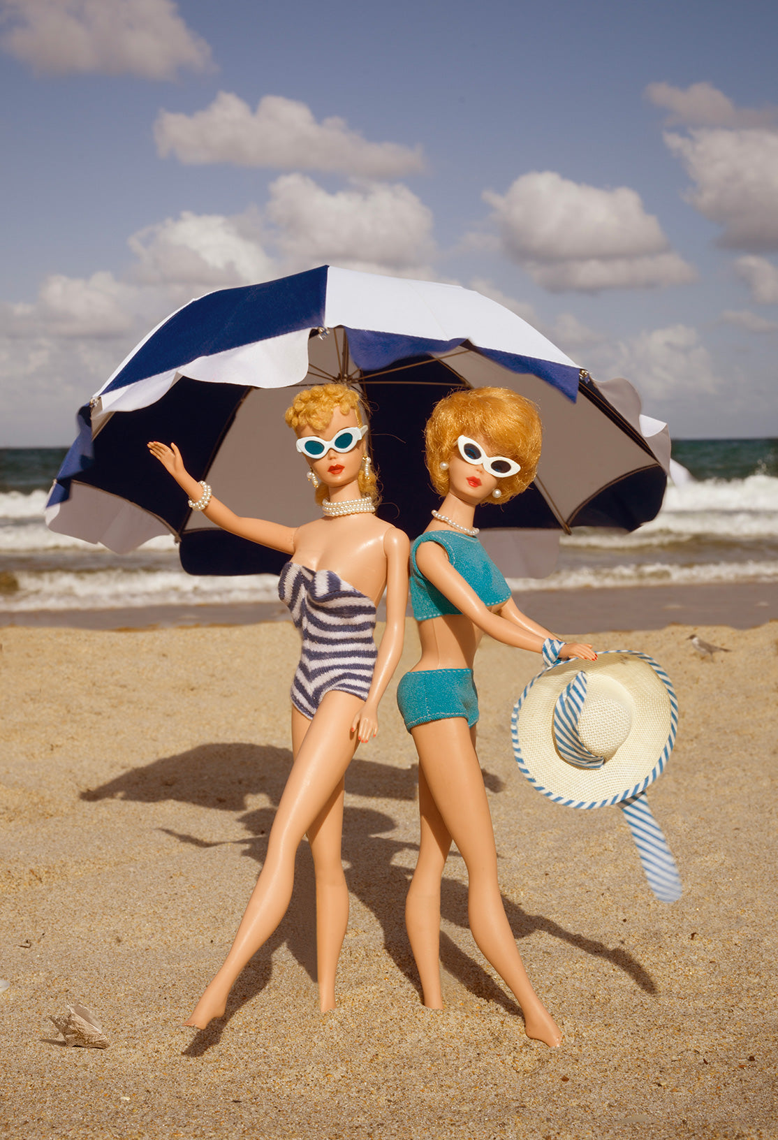 Two Blond Beach Girls