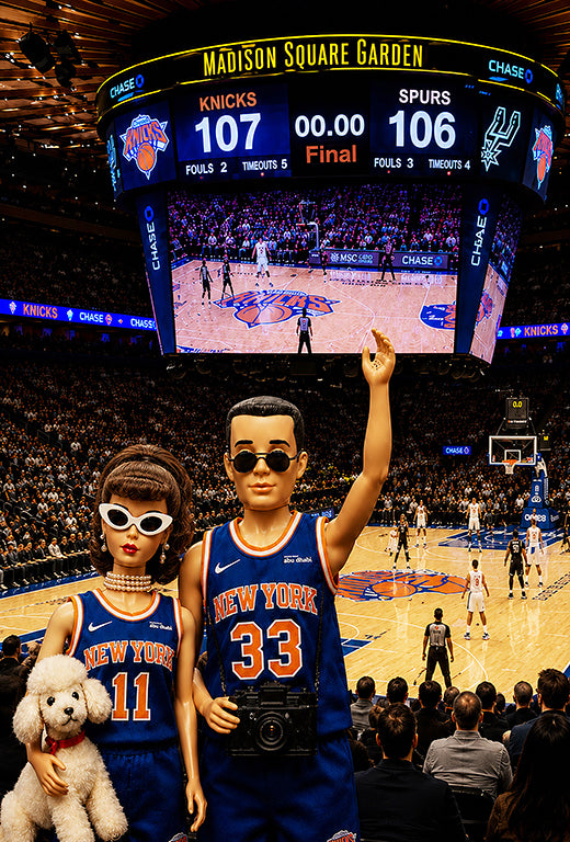 Go Knicks! Game 4 Brunette