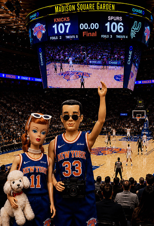 Go Knicks! Game 4 Redhead