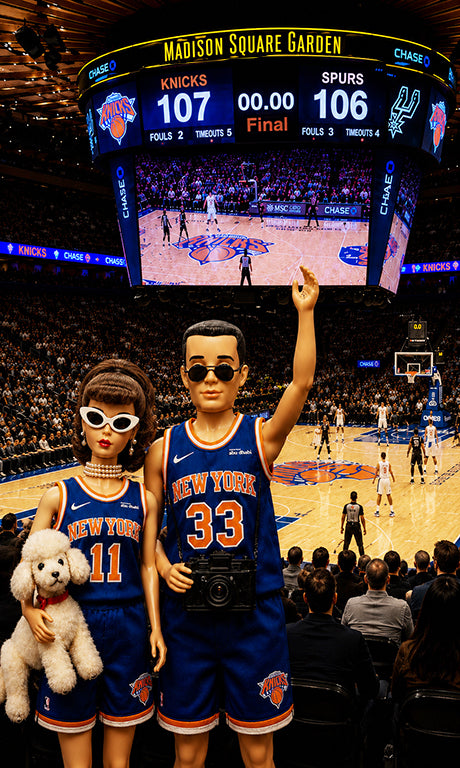 Go NY Knicks! Brunette
